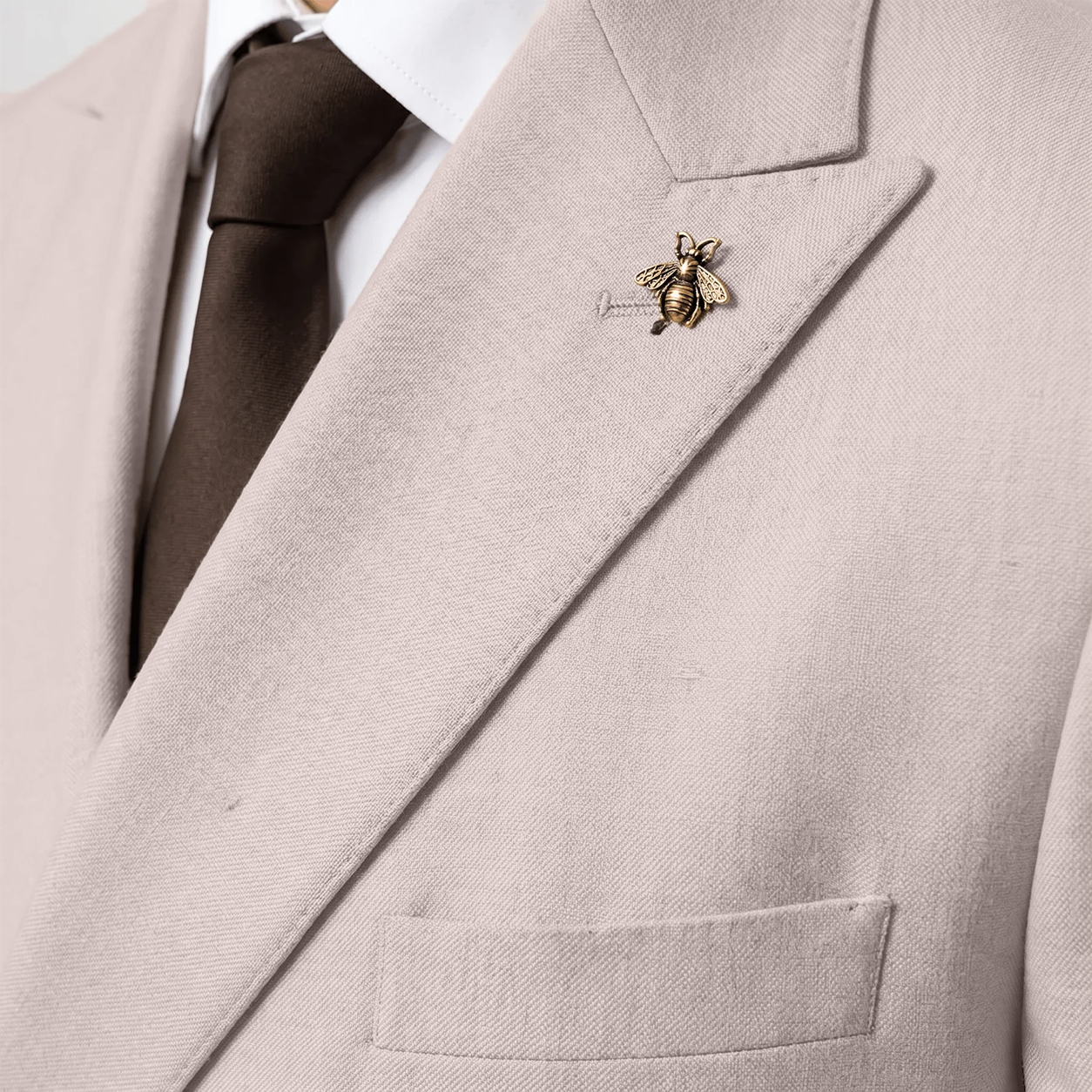 Ceehuteey Handsome Men's Suit Double Breasted 2 Piece Suits (Blazer+Pants)