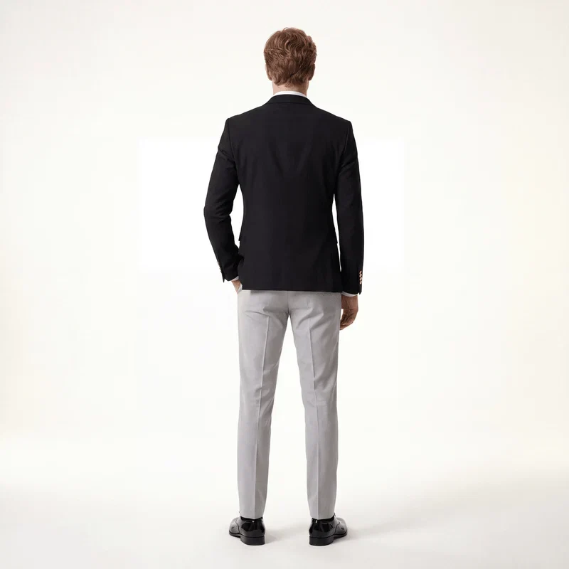 Ceehuteey Men's Suits 3 Pieces Notch Lapel Suits for Wedding (Blazer+Vest+Pant)