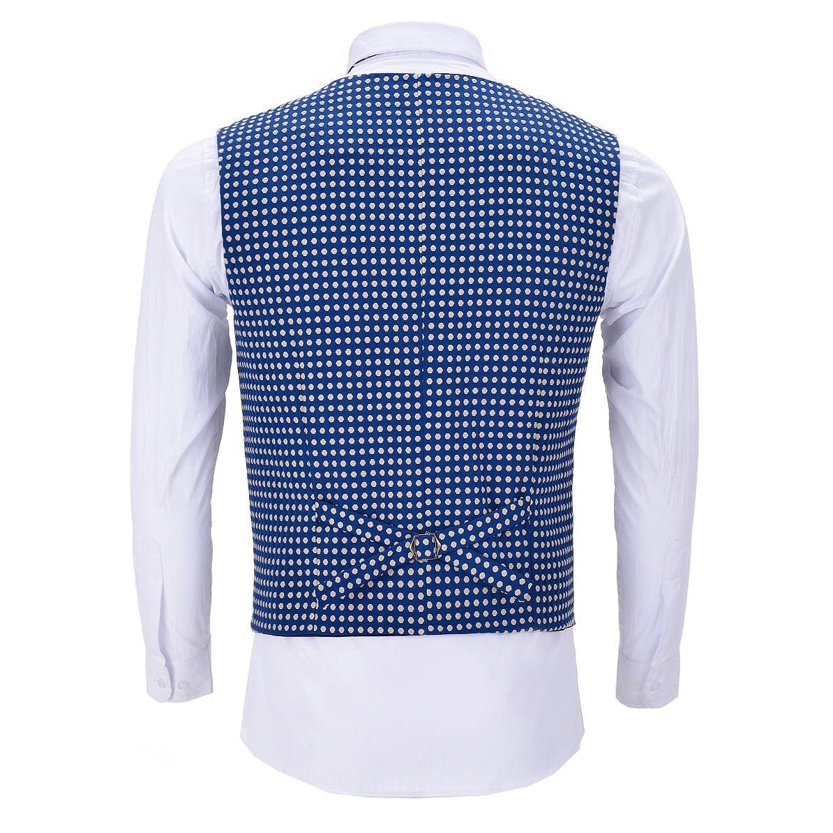ceehuteey Casual Polka-dot V Neck Waistcoat