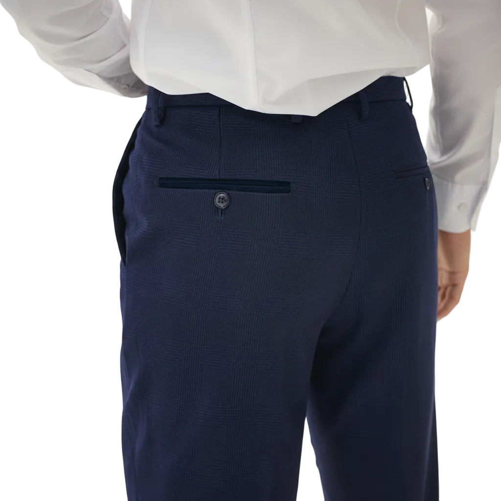 ceehuteey Ceehuteey Men's 2 Piece Peak lapel Double Breasted Slim Fit Suit Stylish Tuxedo Suit Set (Blazer+vest+Pants)