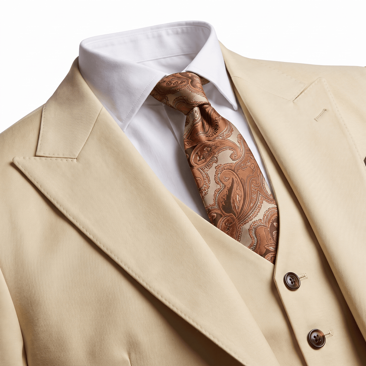Ceehuteey Ceehuteey Men's 3 Piece Peak Lapel Men's Express Suit (Blazer+Vest+Pants)