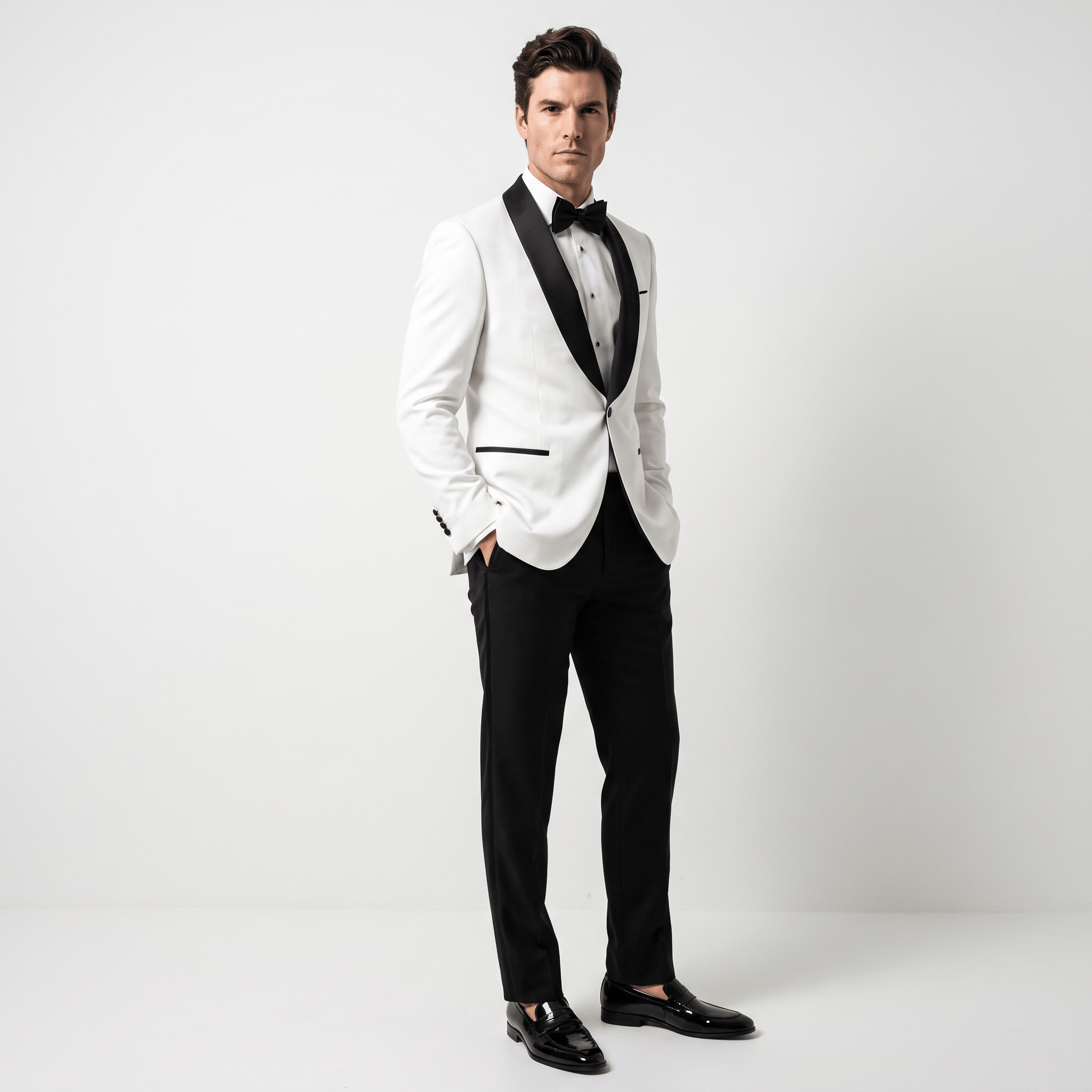 Ceehuteey Ceehuteey Men's One Button Shawl Lapel Blazer