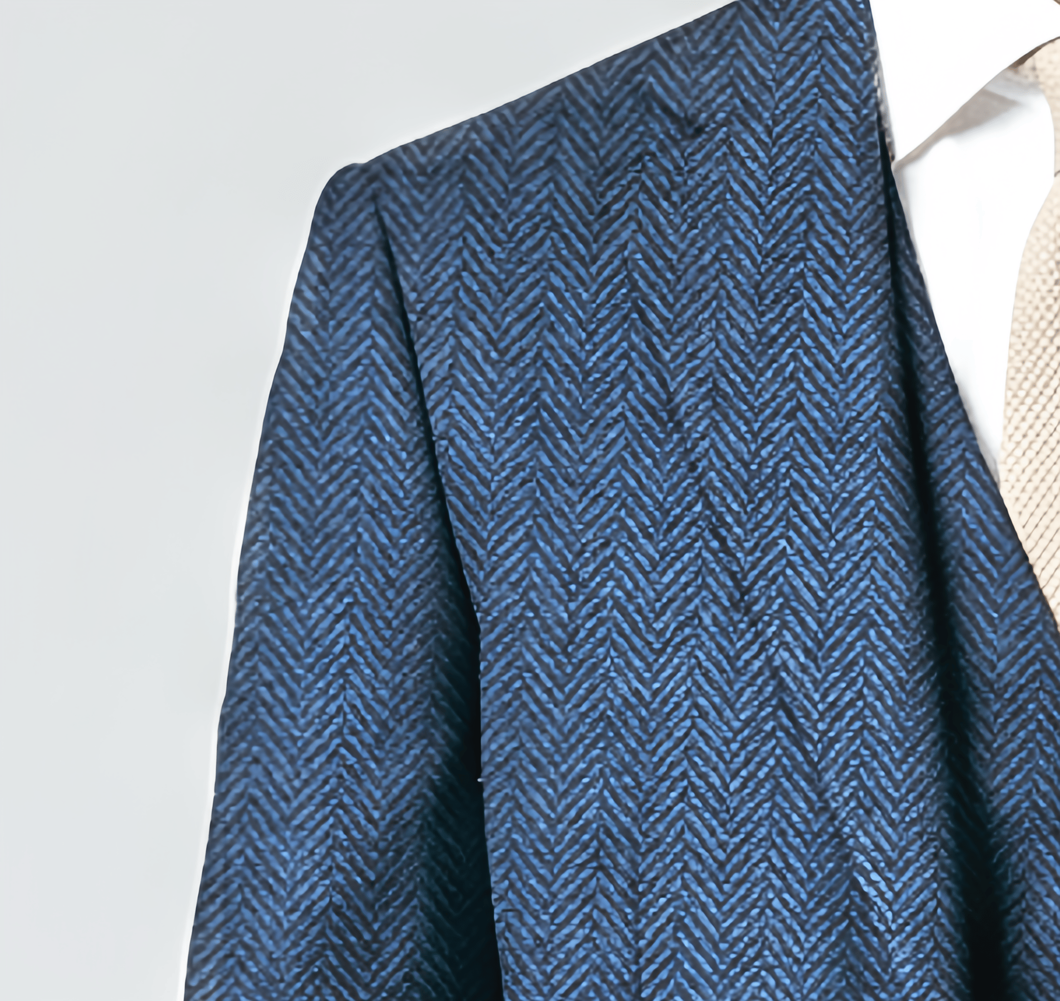 Ceehuteey Ceehuteey Mens Tweed Herringbone Suits 3 Piece Suits Groom Suits