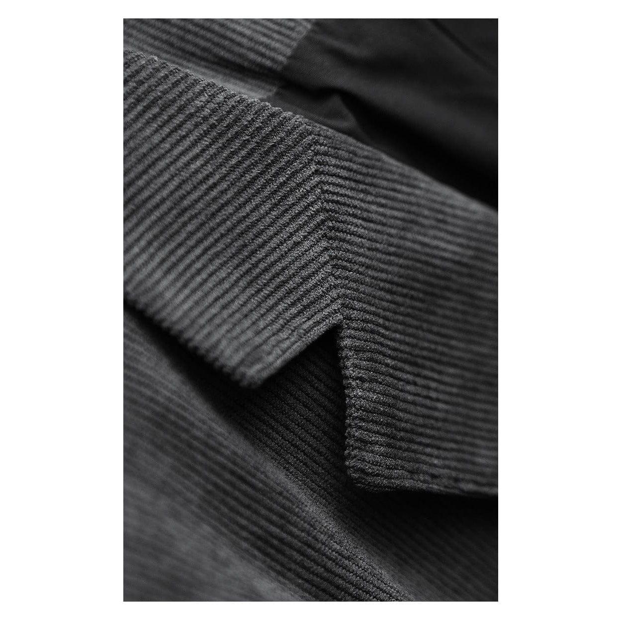 ceehuteey Corduroy Men's 3 Pieces Regular Fit Blazer (Blazer+vest+Pants)