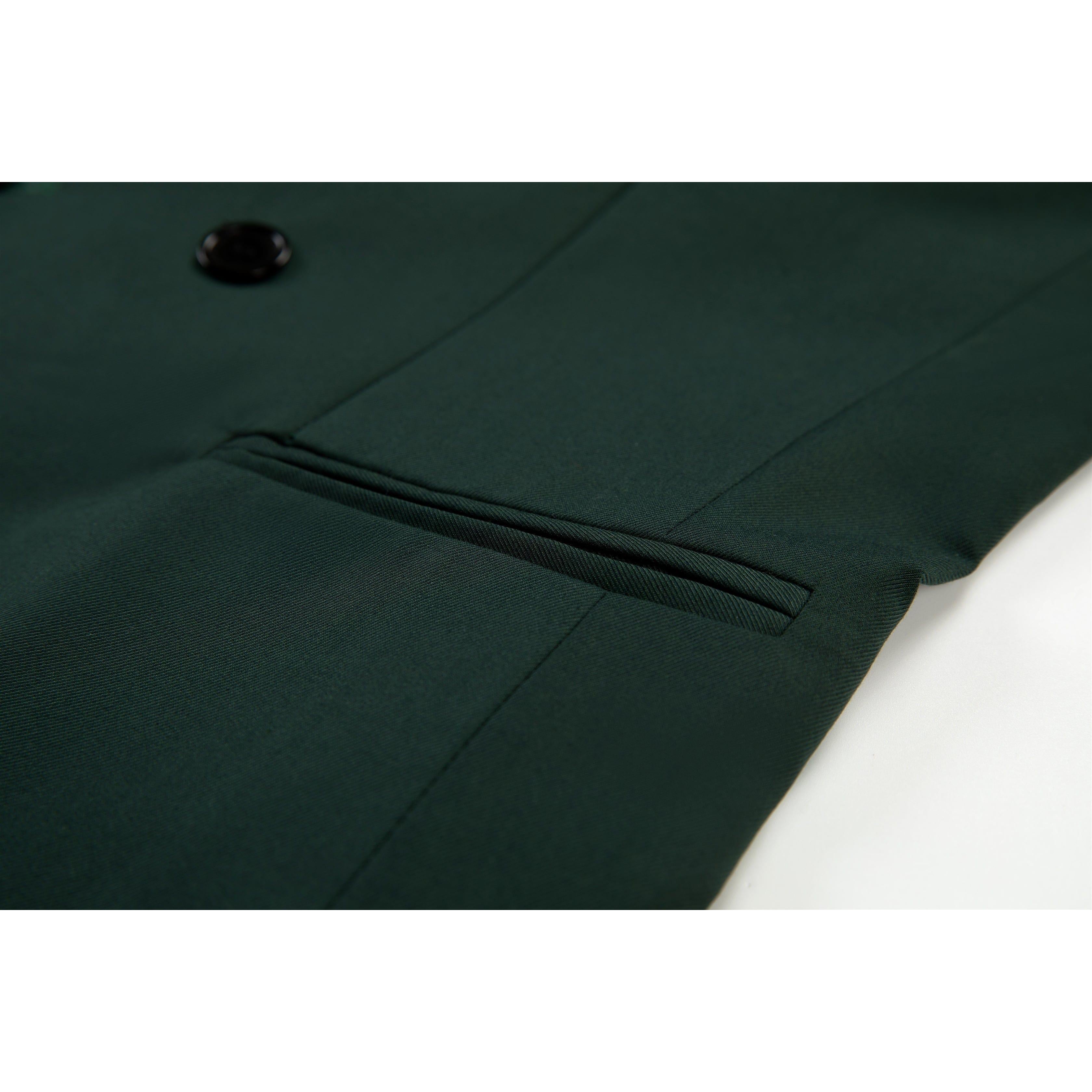 ceehuteey Fashion Casual Men's 2 Pieces Shawl Lapel Double Breasted Suit (Blazer+Pants)