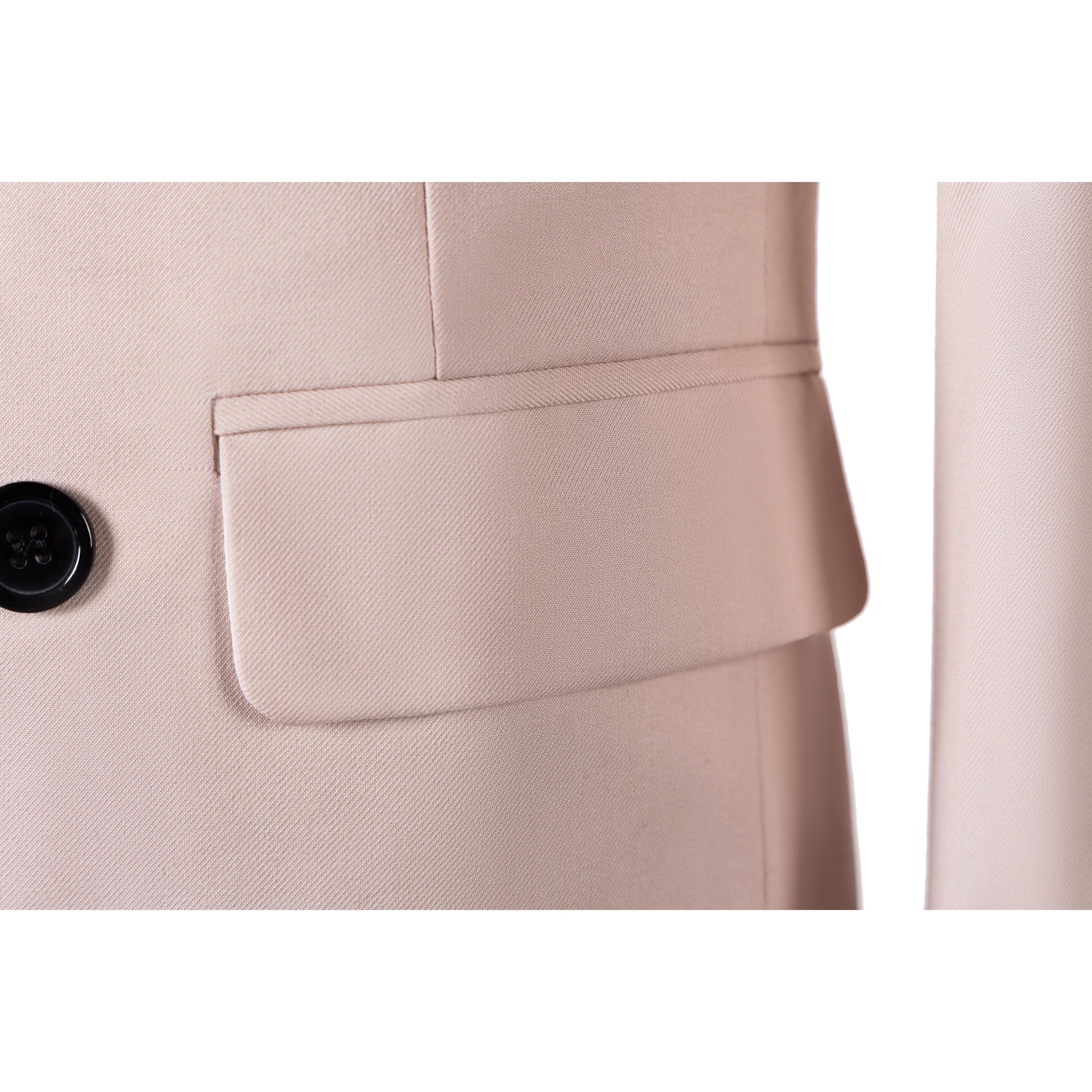 ceehuteey Formal Fashion Men's Suit Double Breasted 2 Piece Business Tuxedos (Blazer+Pants)