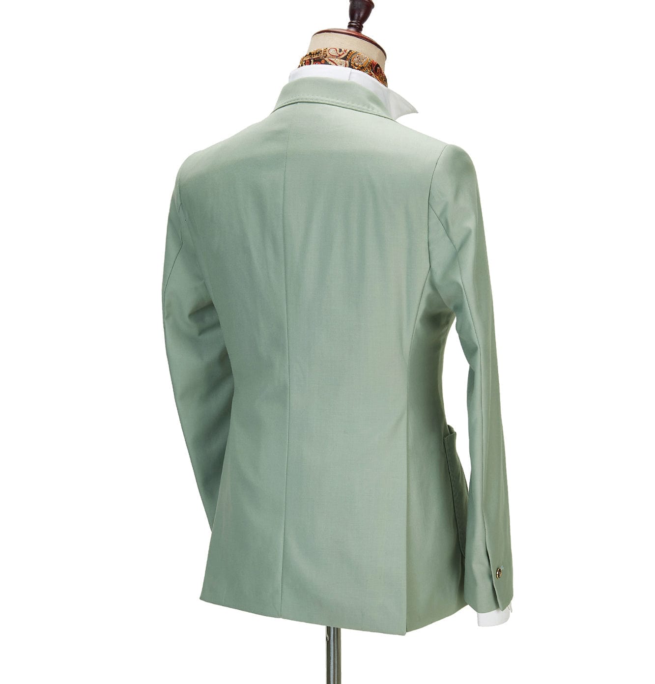 ceehuteey Men's 2 Piece Peak Lapel With Metal Clasp Slim Fit Stylish Tuxedo Suit Set