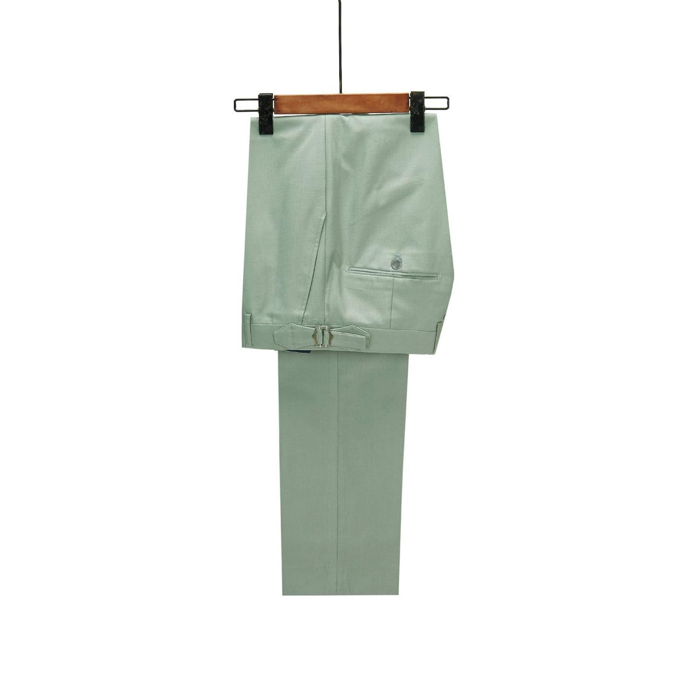 ceehuteey Men's 2 Piece Peak Lapel With Metal Clasp Slim Fit Stylish Tuxedo Suit Set