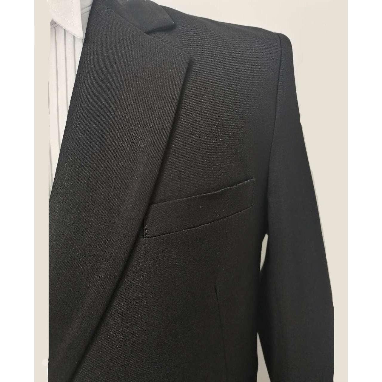 ceehuteey Men's 2 Piece Suit with Metal Clasp Slim Fit Suit Stylish Tuxedo Suit Set