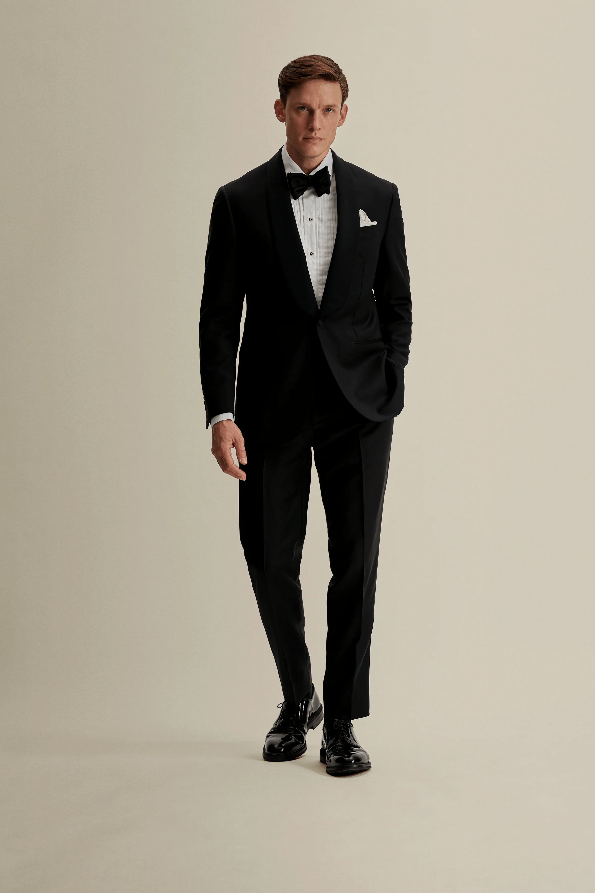 ceehuteey Men's 2 Pieces Classic For Wedding Groomsmen Dinner Suit (Blazer+Pants)
