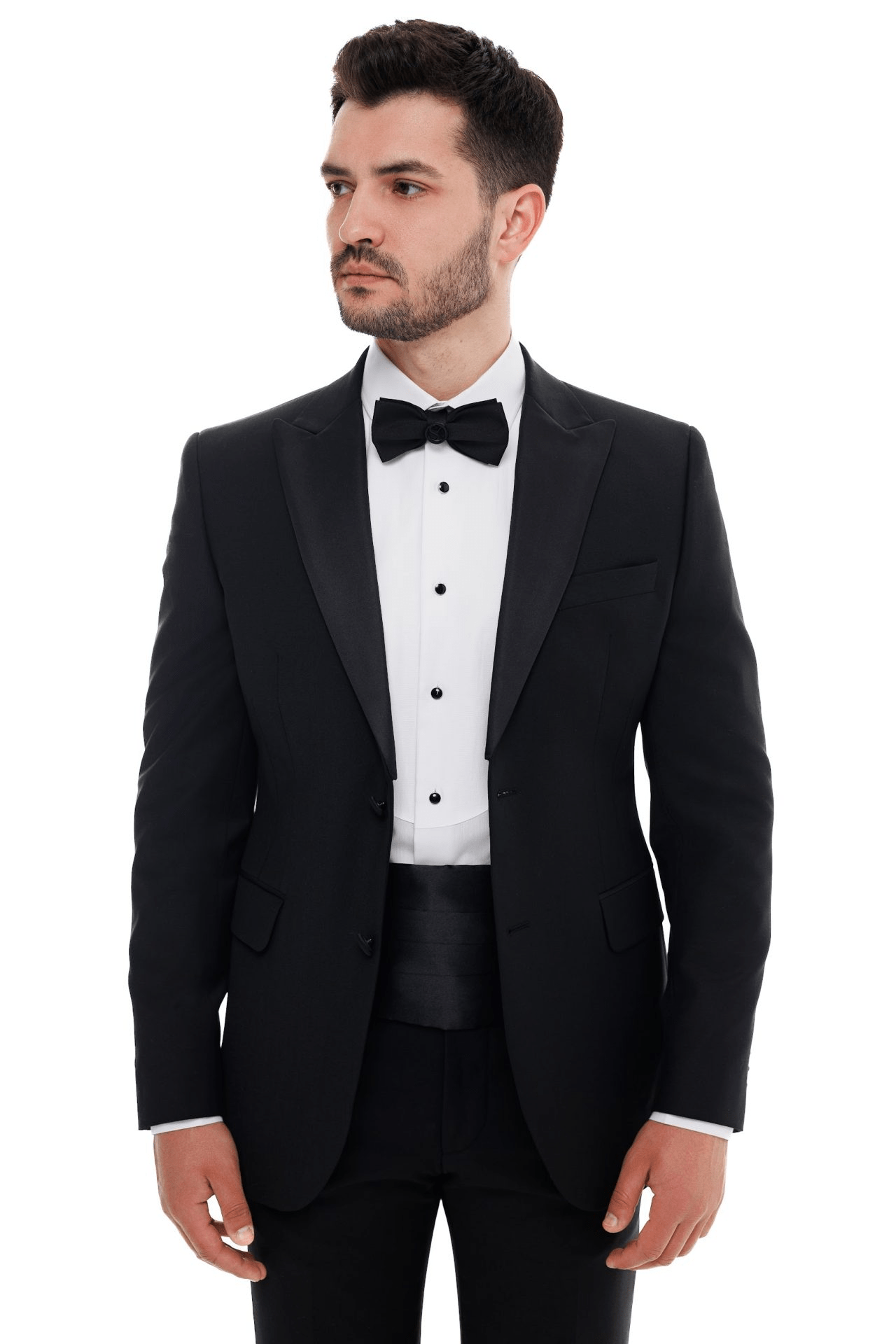 ceehuteey Men's 2 Pieces Elegance And Practicality Mens Suit Tuxedos For Wedding Groomsmen (Blazer+Pants)