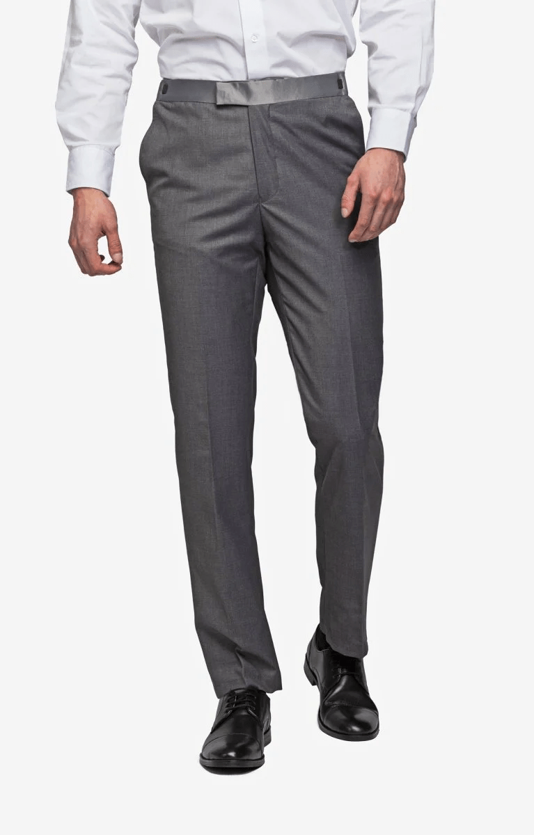 ceehuteey Men's 2 Pieces Fashion Formal Peak lapel Mens Tuxedos For Wedding Groomsmen (Blazer+Pants)