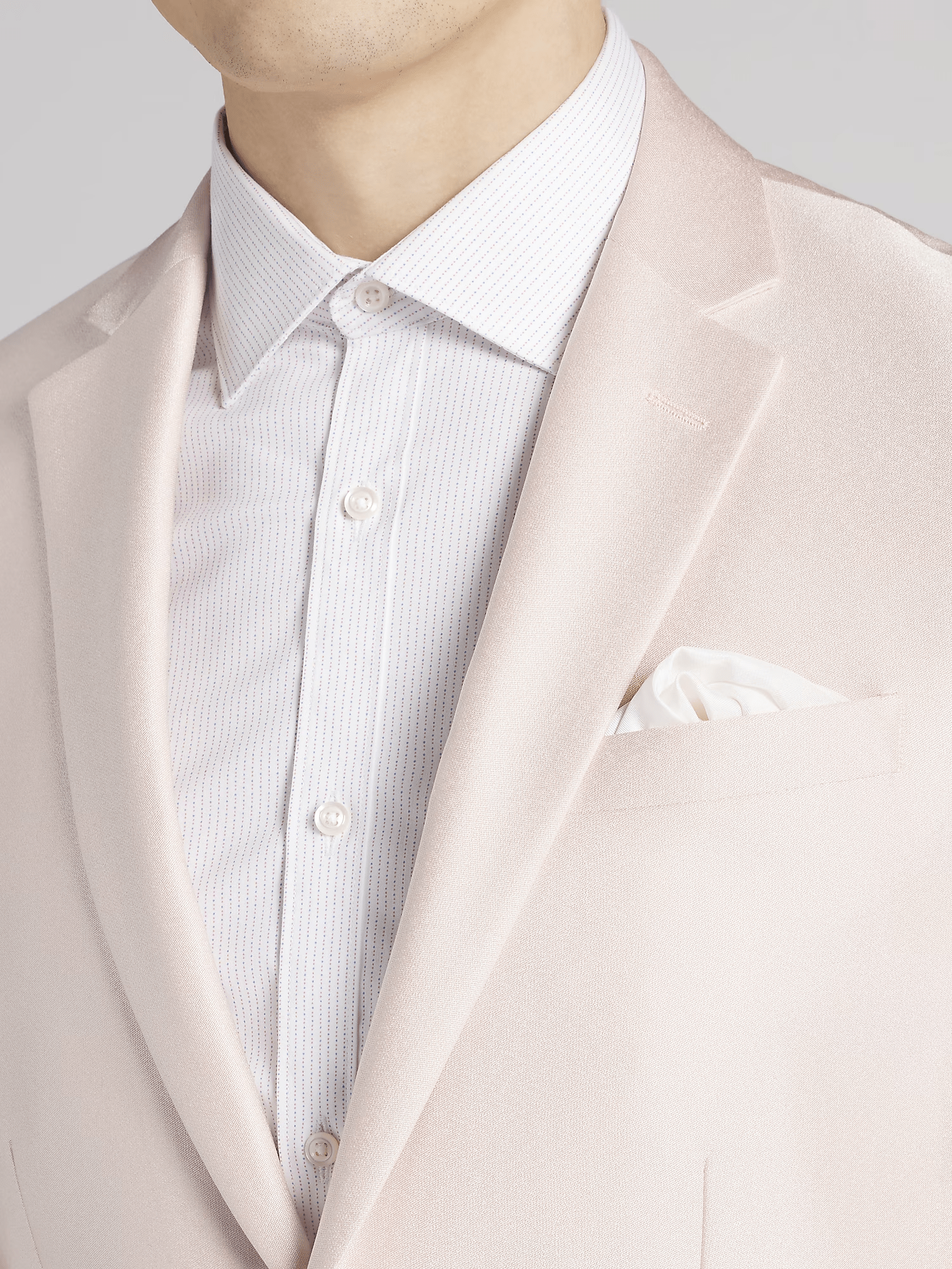 ceehuteey Men's 2 Pieces Formal Notch Lapel Silk Fashion shiny suit (Blazer+Pants)