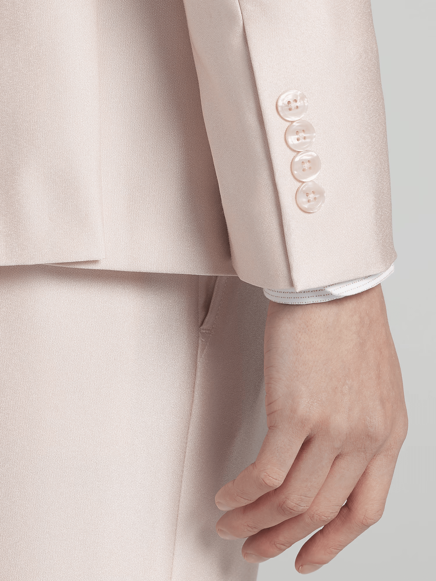 ceehuteey Men's 2 Pieces Formal Notch Lapel Silk Fashion shiny suit (Blazer+Pants)