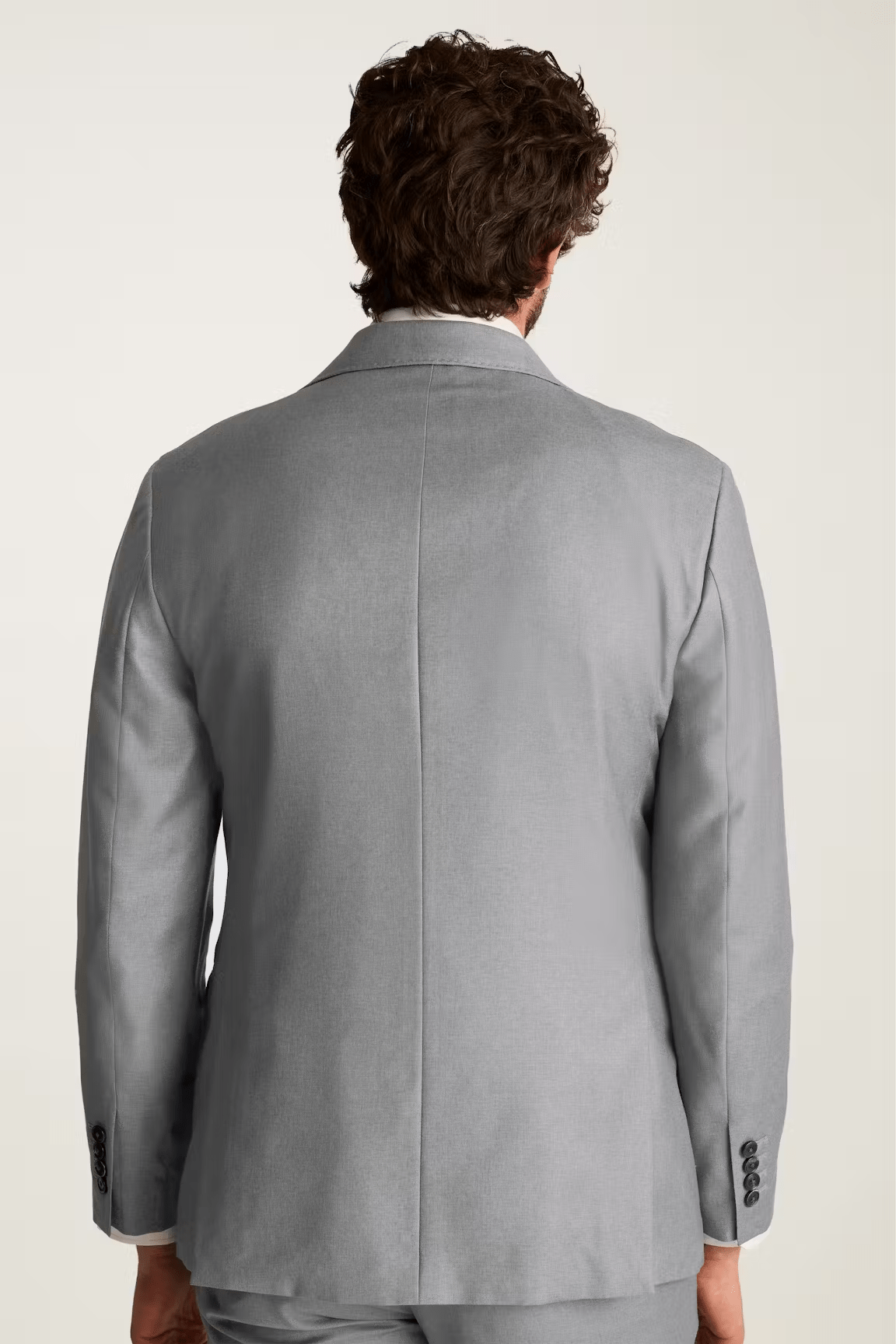 ceehuteey Men's 2 Pieces Grey Casual Fashion Notch Lapel Multiple Occasions Suit (Blazer+Pants)