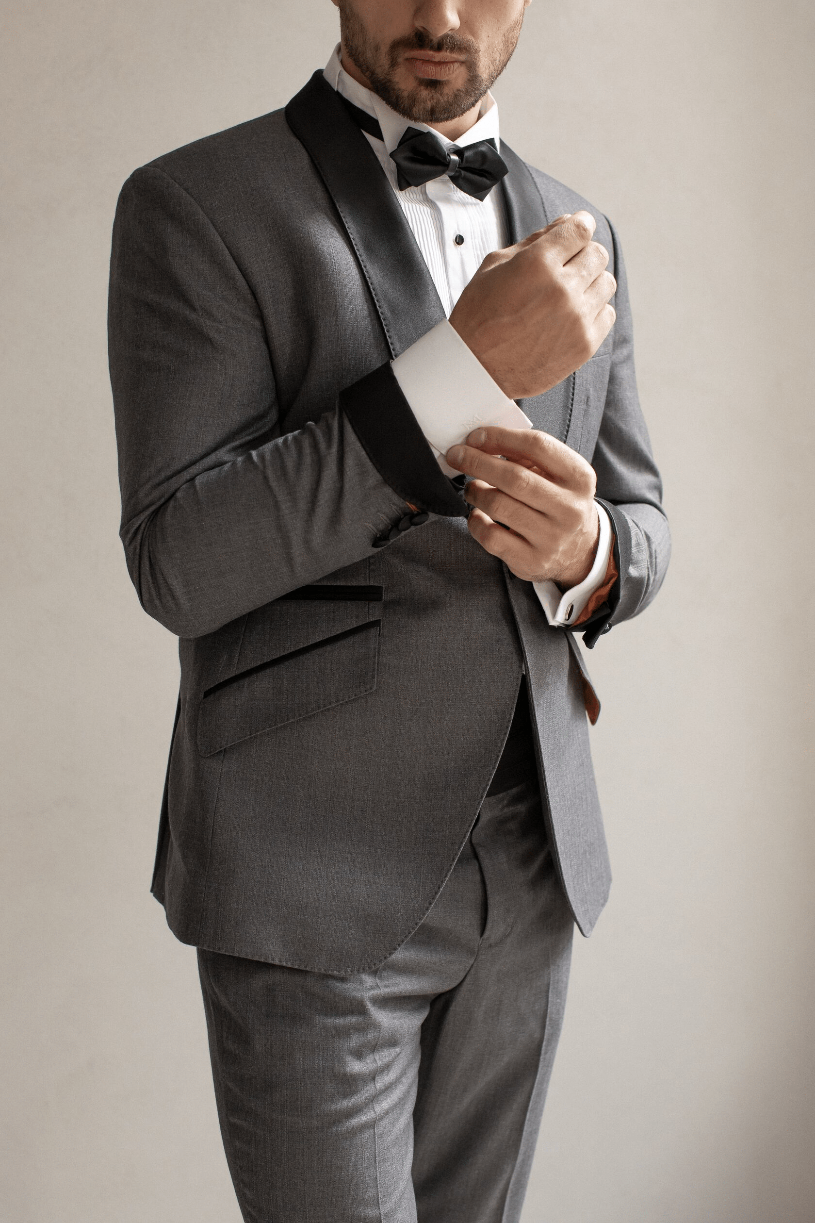 ceehuteey Men's 2 Pieces Handsome Fashion Shawl Lapel Tuxedos Mens Suit For Wedding (Blazer+Pants)