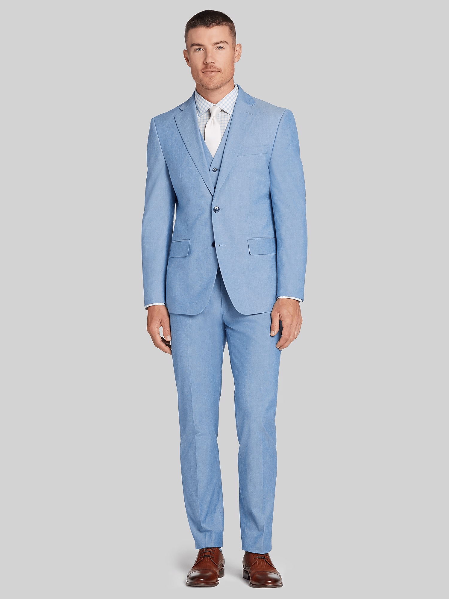 ceehuteey Men's 2 Pieces Leisure Casual Linen Cotton Notch Lapel Mens Suit (Blazer+Pants)