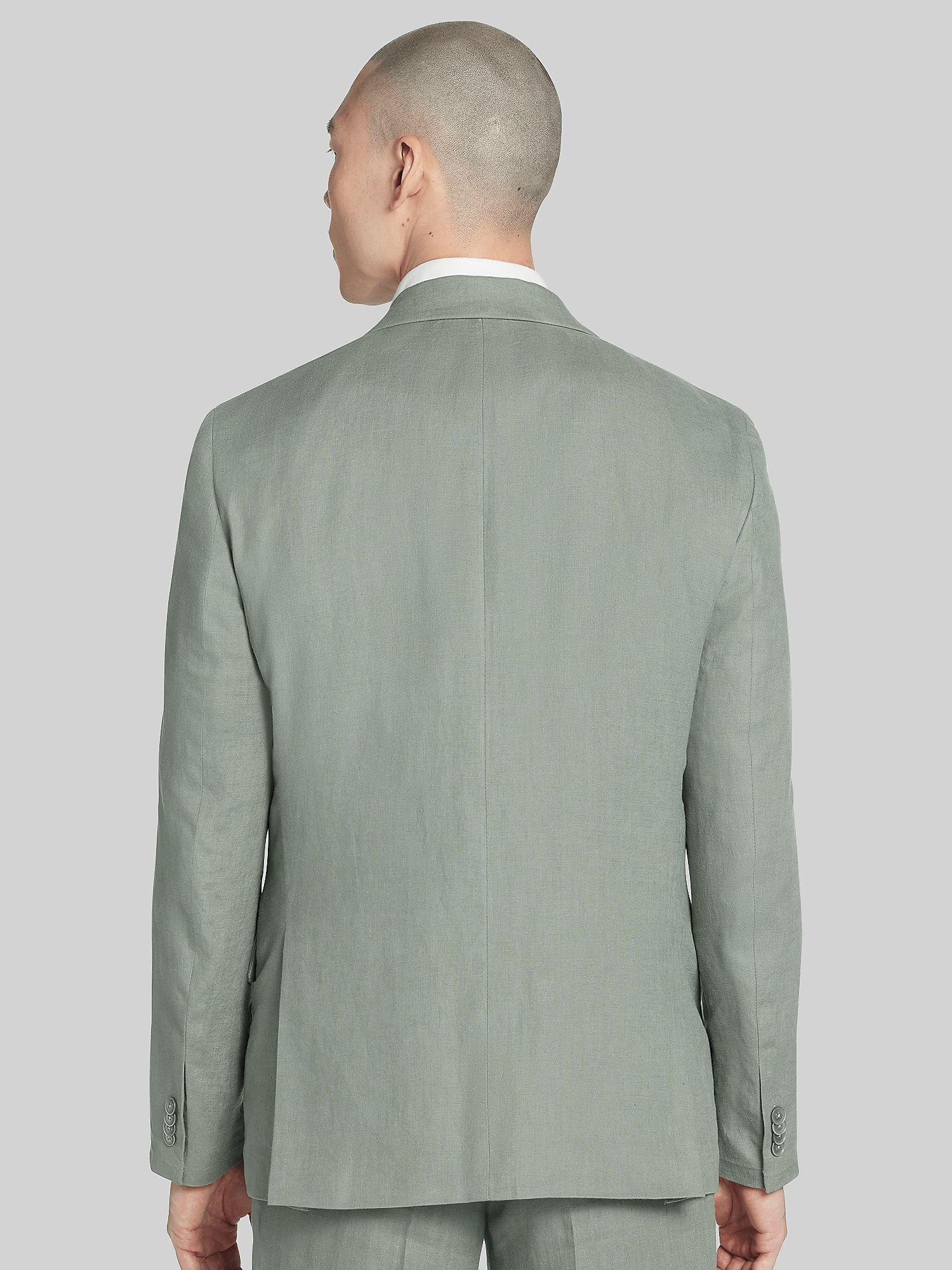 ceehuteey Men's 2 Pieces Linen Notch Lapel Casual Fashion Mens Suit (Blazer+Pants)