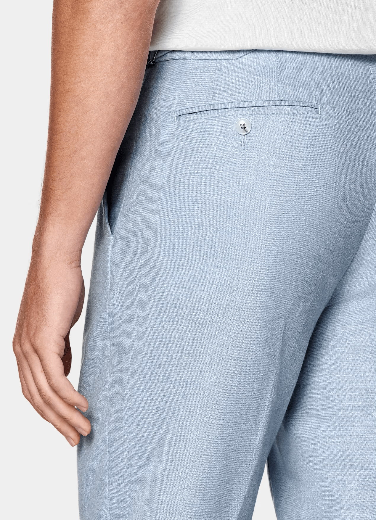 ceehuteey Men's 2 Pieces Linen Notch Lapel Fashion Casual Tailored Fit Suit (Blazer+Pants)