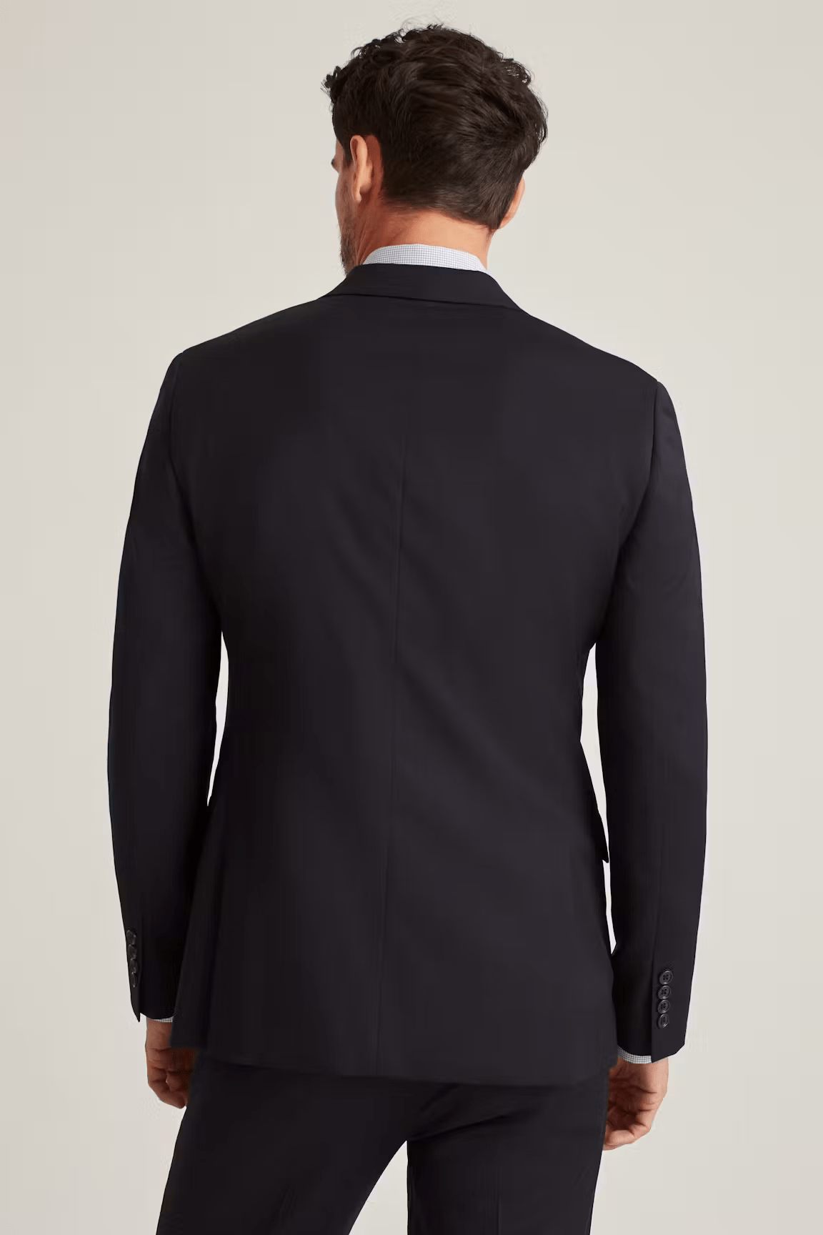 ceehuteey Men's 2 Pieces Navy Casual Fashion Notch Lapel Multiple Occasions Suit (Blazer+Pants)