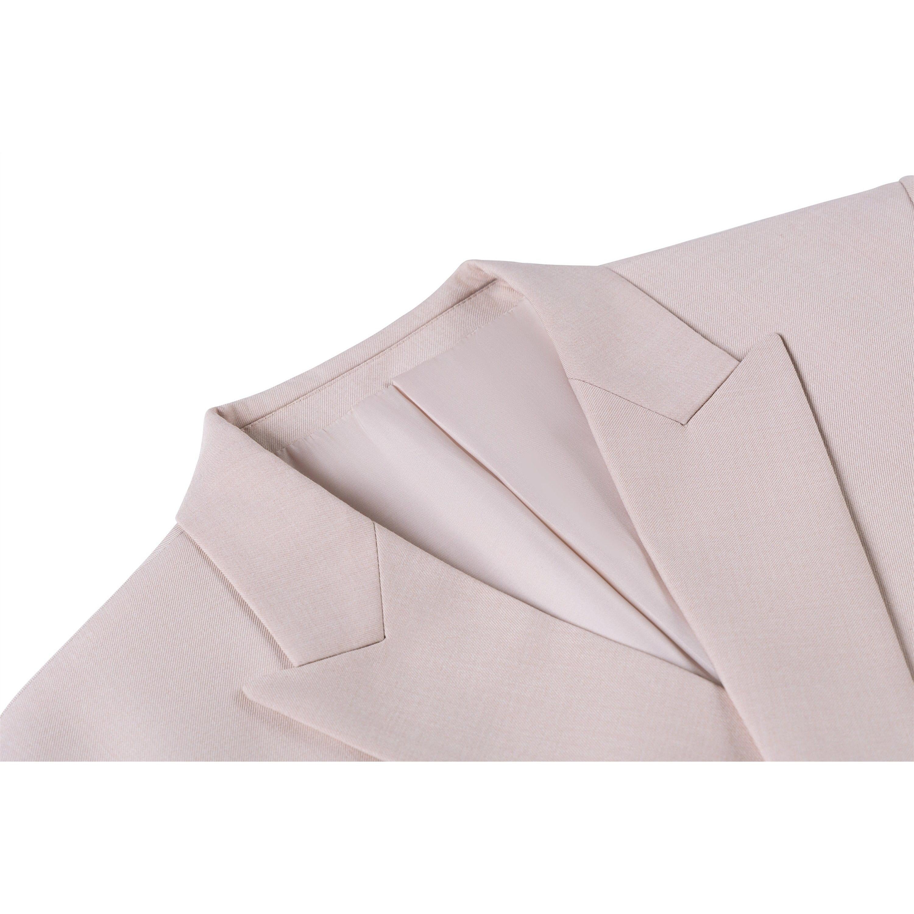 ceehuteey Men's 2 Pieces Peak lapel Slim Fit suit (Blazer+Pants)