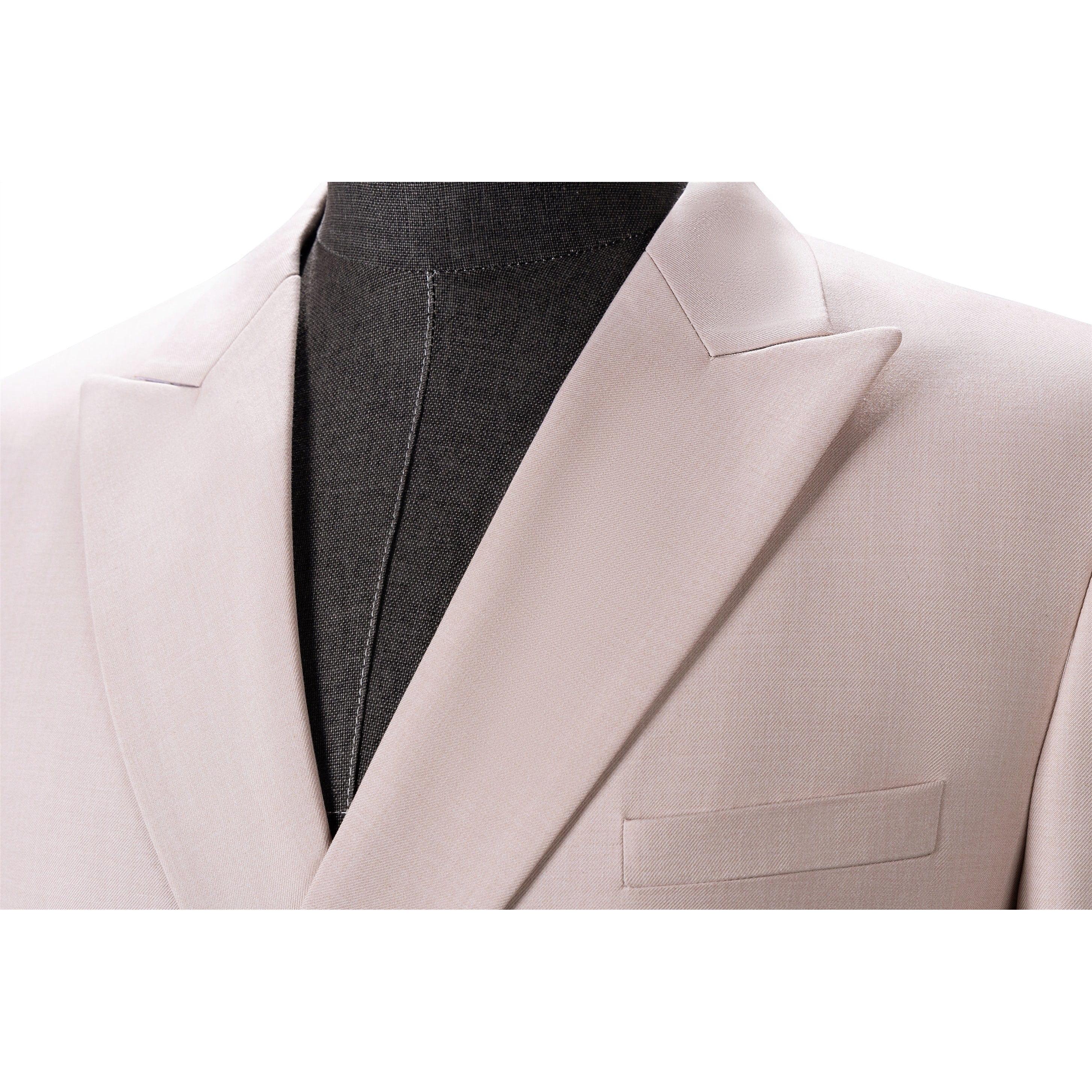 ceehuteey Men's 2 Pieces Peak lapel Slim Fit suit (Blazer+Pants)