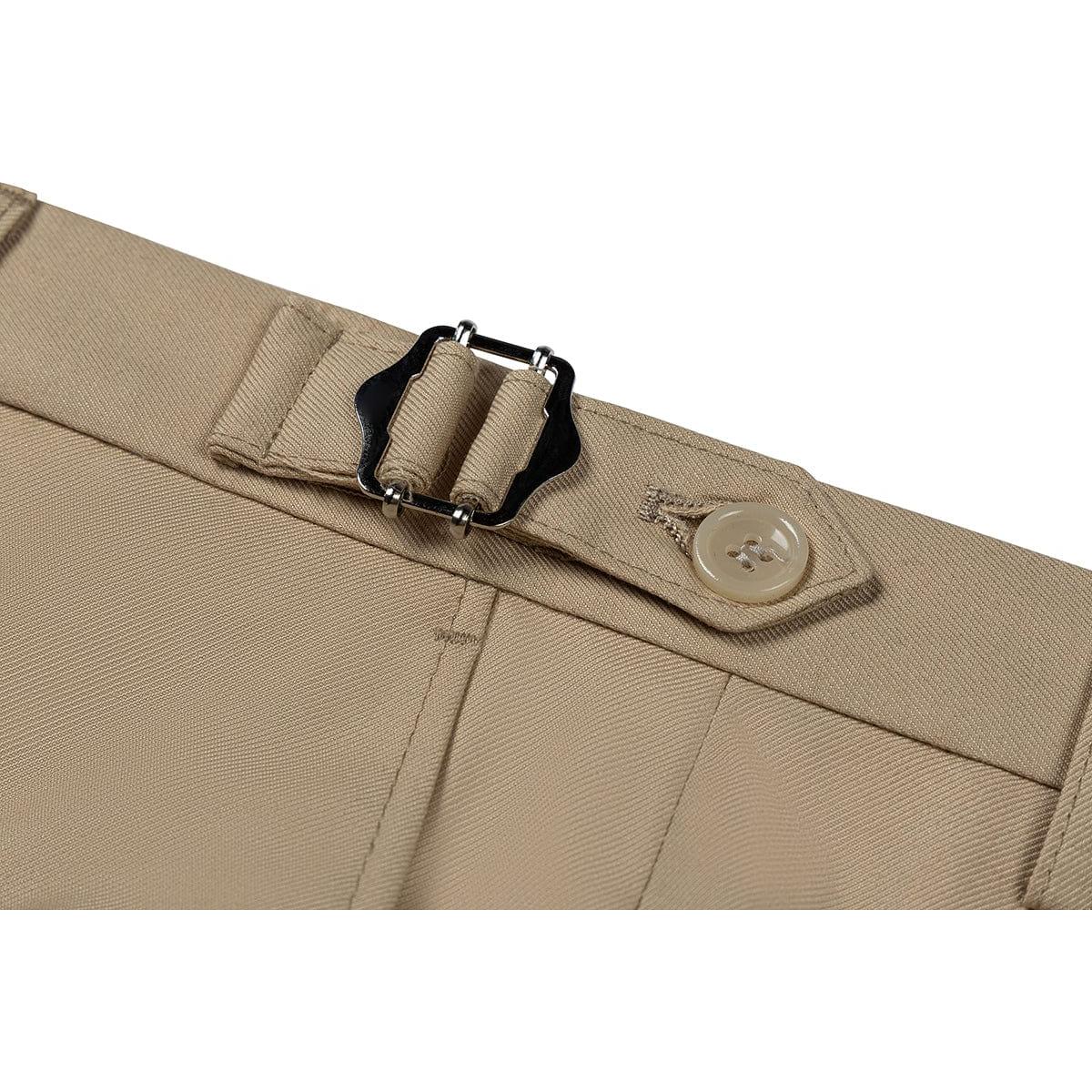 ceehuteey Men's 3 Piece Suits Slim Fit Notch Lapel Western Tuxedos (White Blazer+Vest+ Pant)