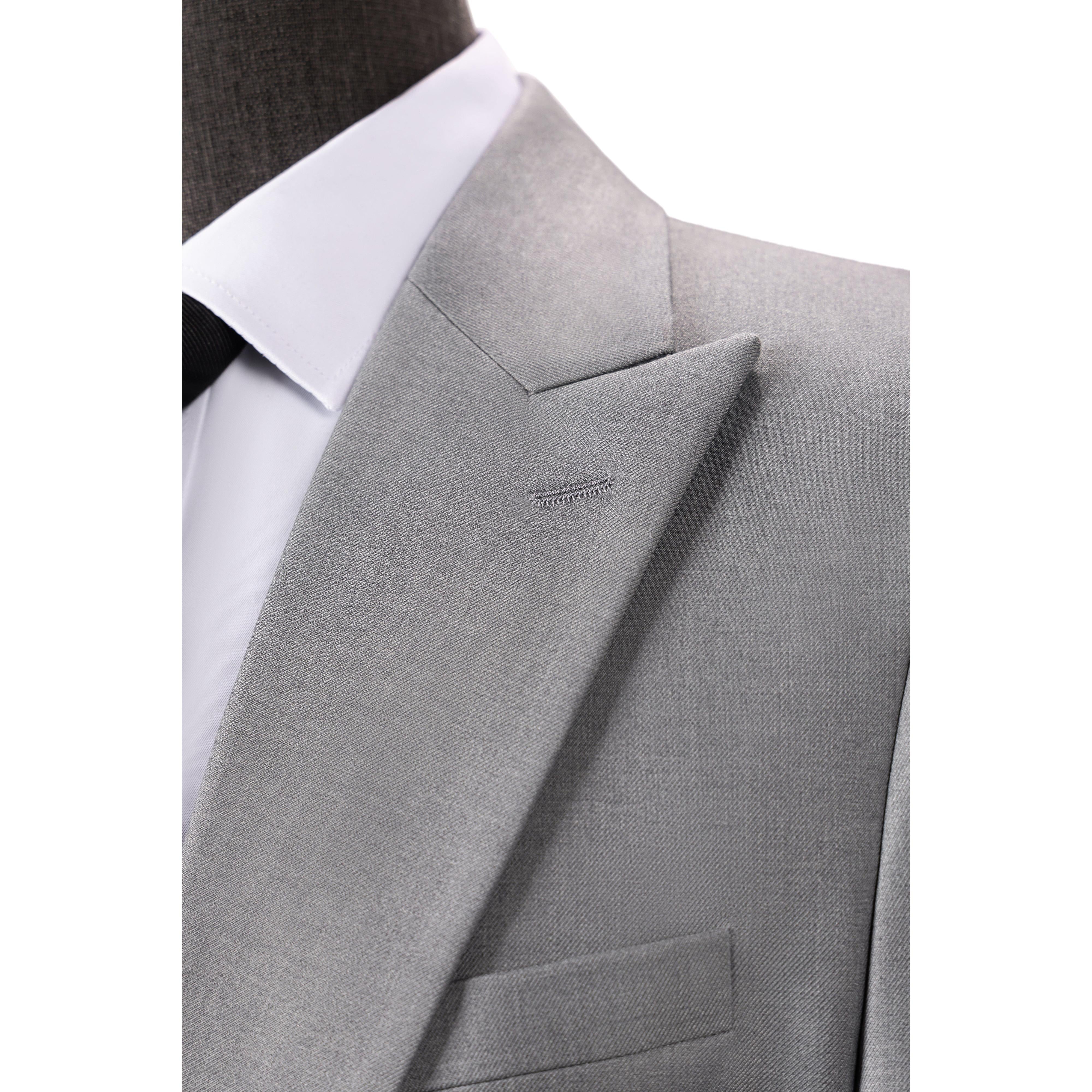 ceehuteey Men's 3 Pieces Fashion Formal Notch Lapel Mens Suit (Blazer+vest+Pants)