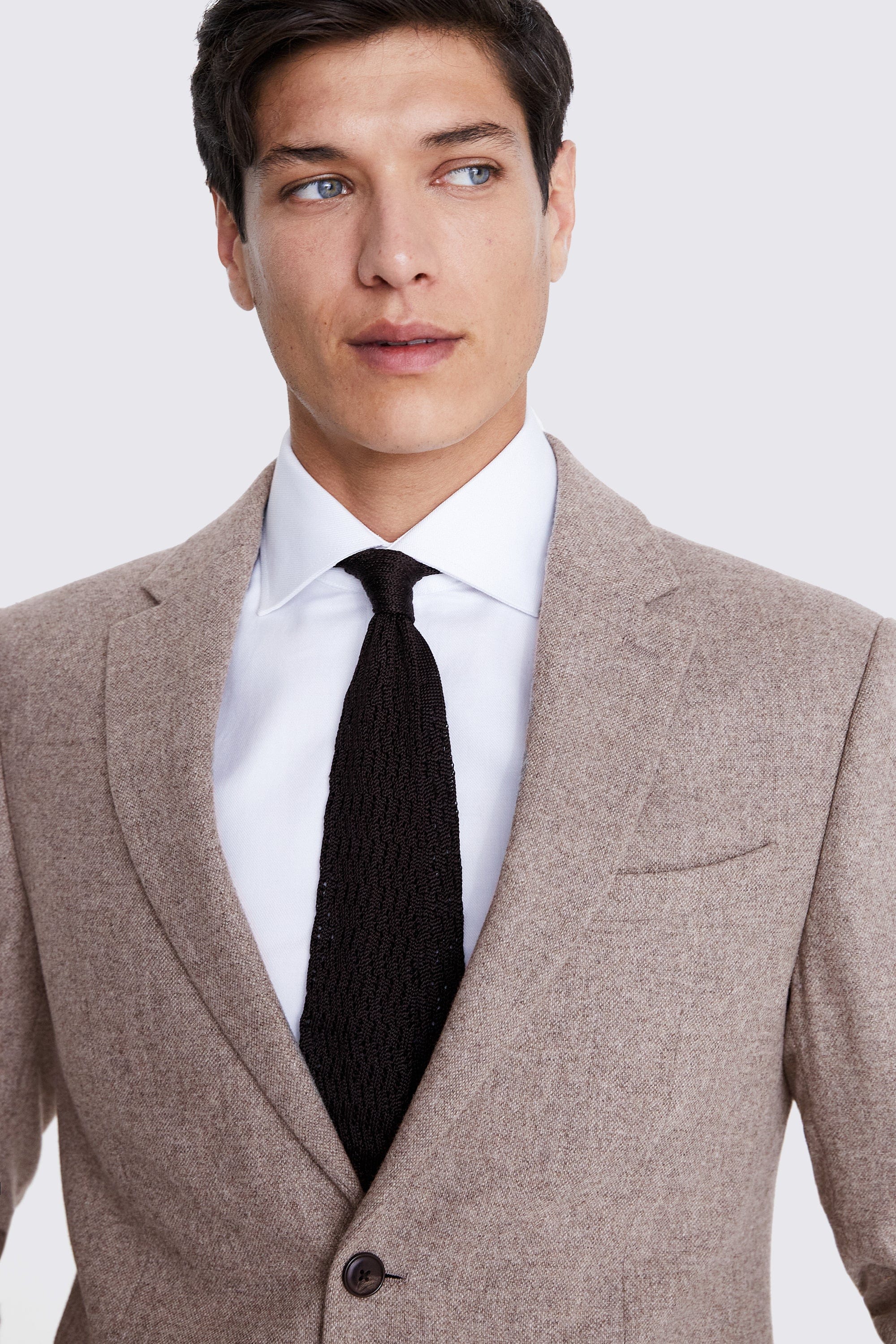 ceehuteey Men's 3-Pieces Fashion Notch Lapel Tweed Classic Suit (Blazer+vest+Pants)