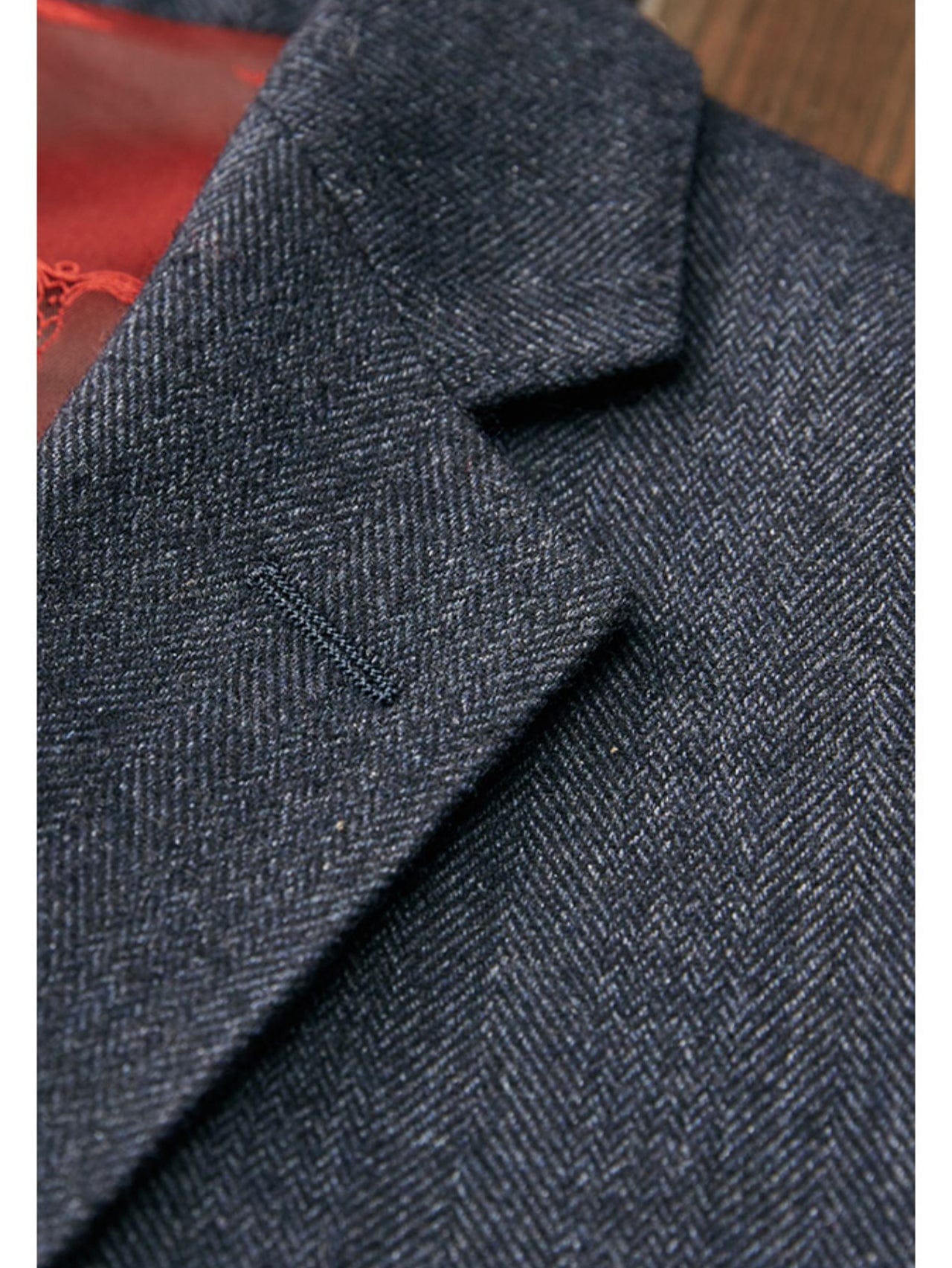 ceehuteey Men's 3 Pieces Formal Classic Herringbone Notch Lapel Tuxedos Suit