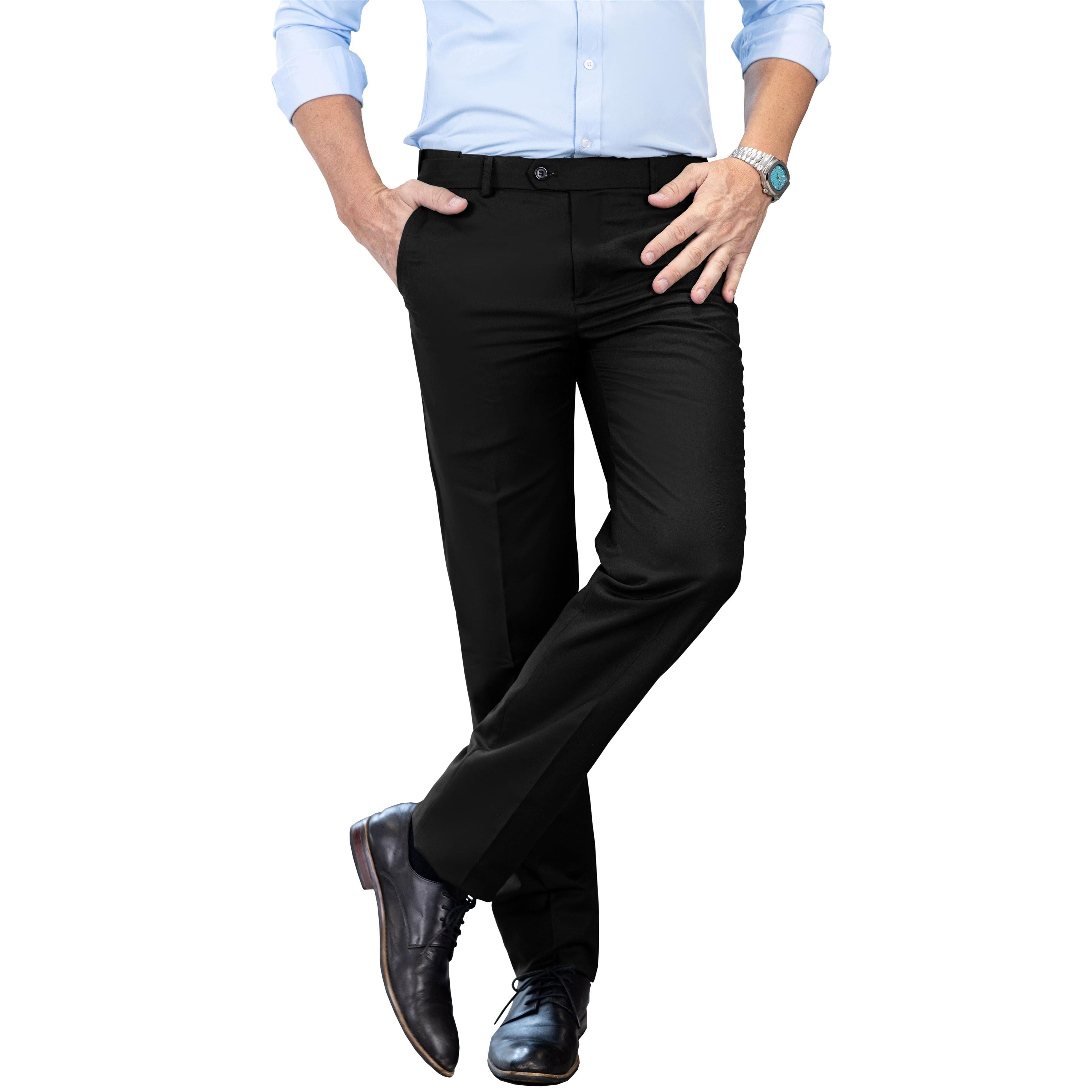 ceehuteey Men's Business Formal Tweed Trousers