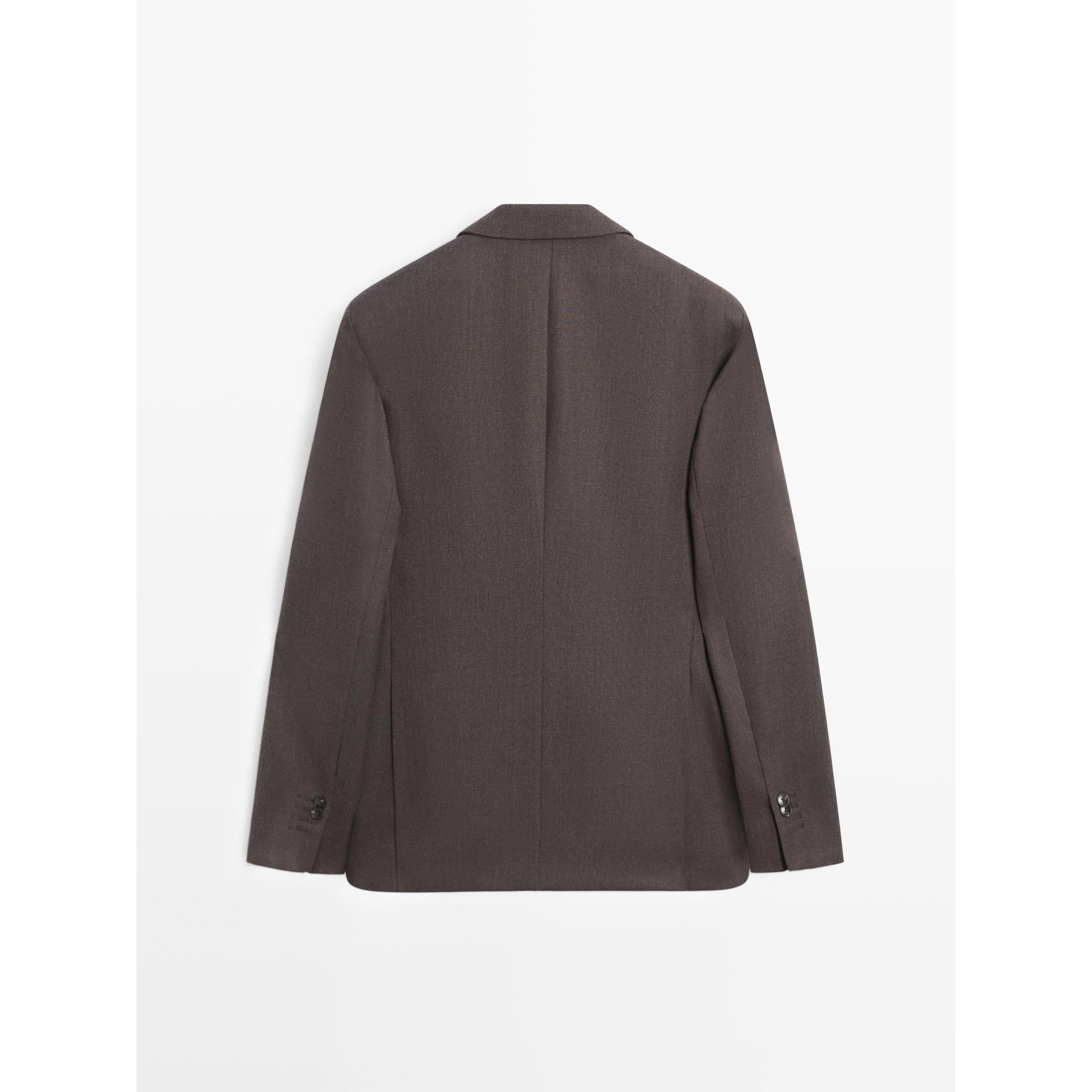 ceehuteey Men's Bussiness two-piece Notch Lapel Slim Fit Suit (Blazer+Pants)