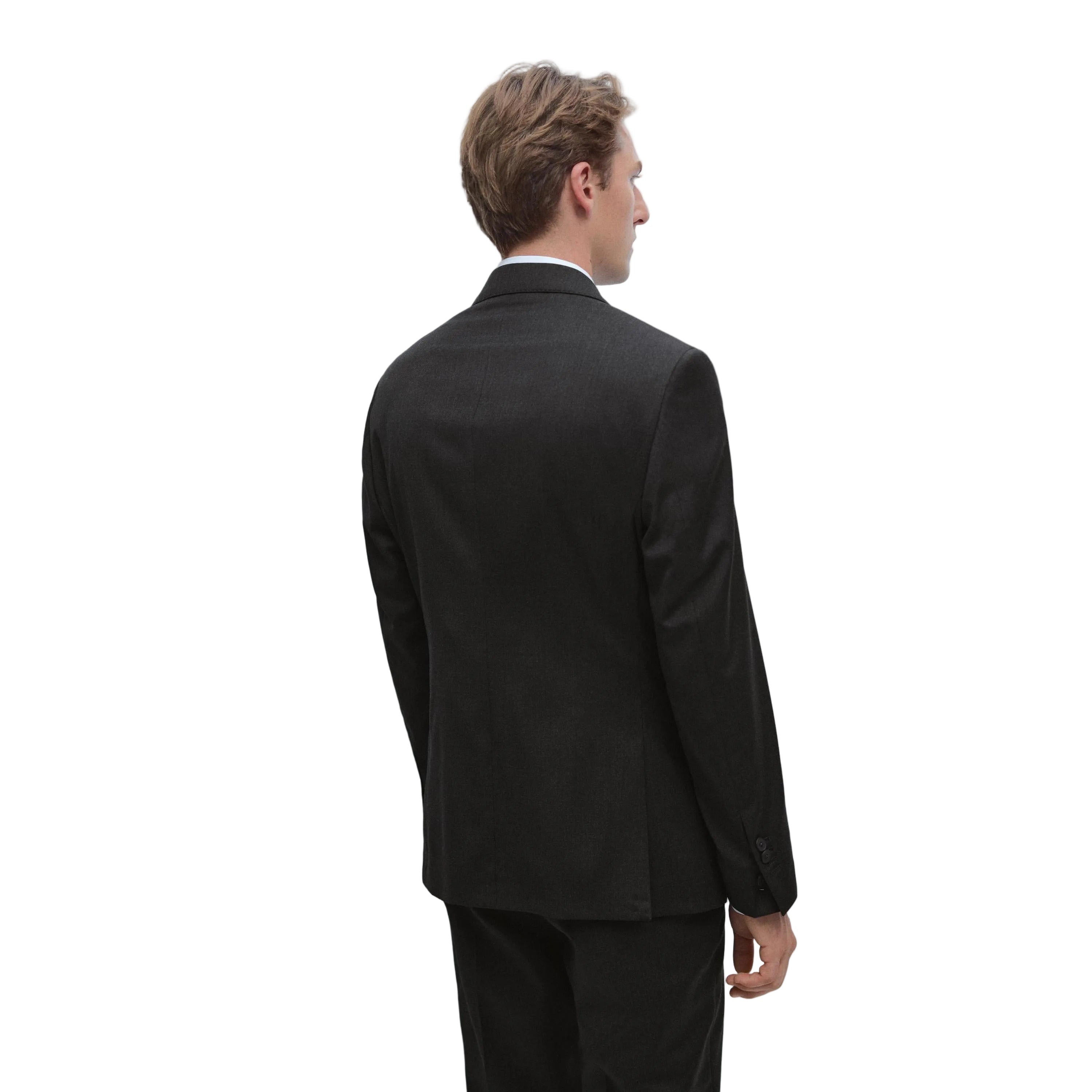 ceehuteey Men's Bussiness two-piece Notch Lapel Slim Fit Suit (Blazer+Pants)