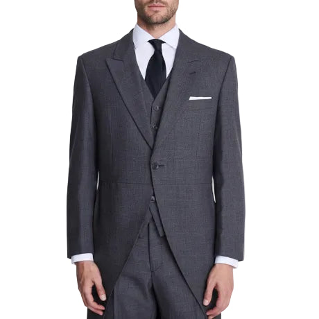 ceehuteey Men's Classic Peak lapel Tuxedos For Wedding Groomsmen (Blazer+vest+Pants)