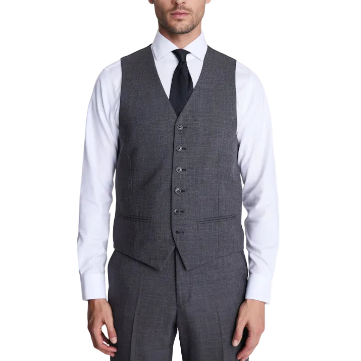 ceehuteey Men's Classic Peak lapel Tuxedos For Wedding Groomsmen (Blazer+vest+Pants)