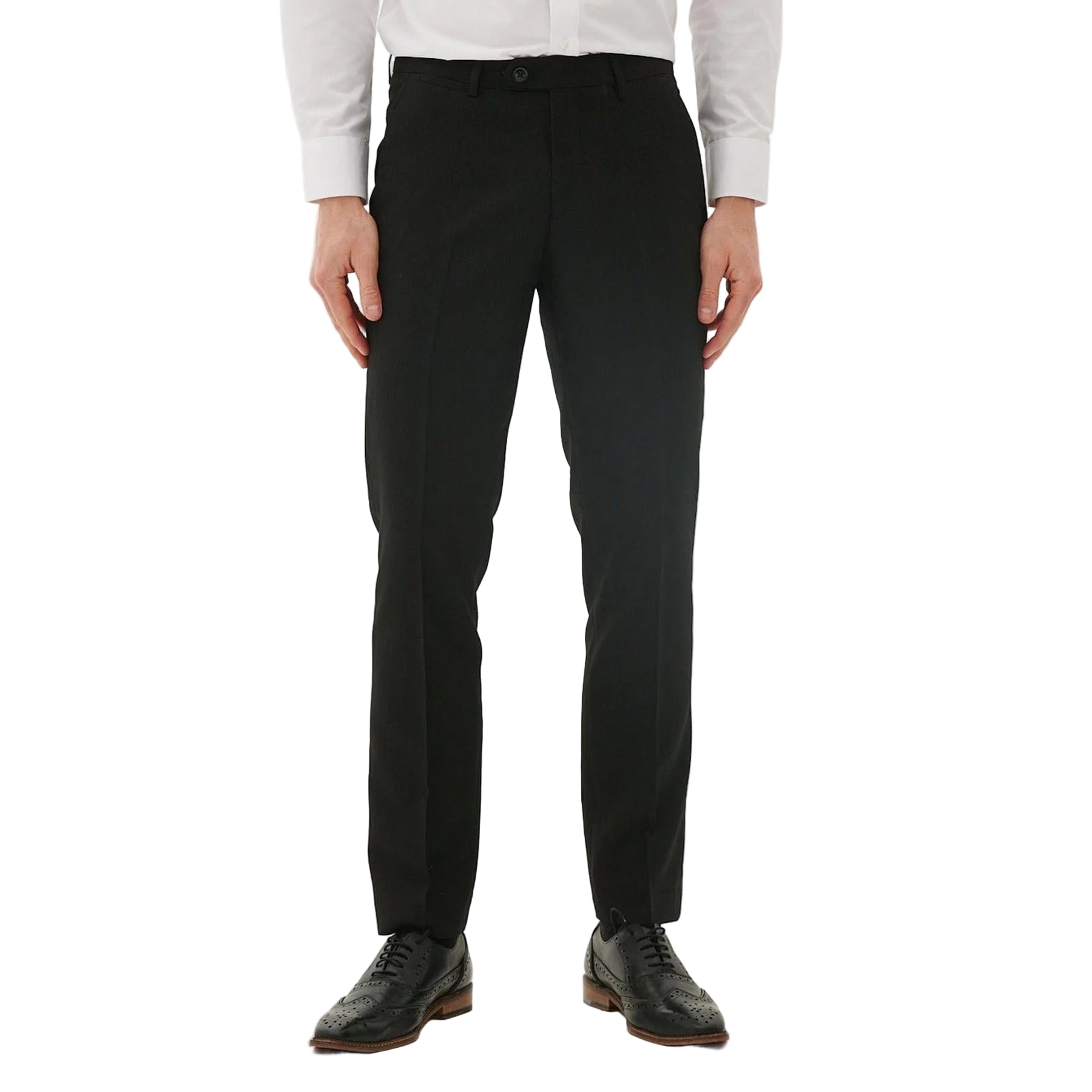 ceehuteey Men's Fashion three-piece Suit in Black Signature Peak Lapel Multiple Occasions Tuxedos For Wedding (Blazer+vest+Pants)