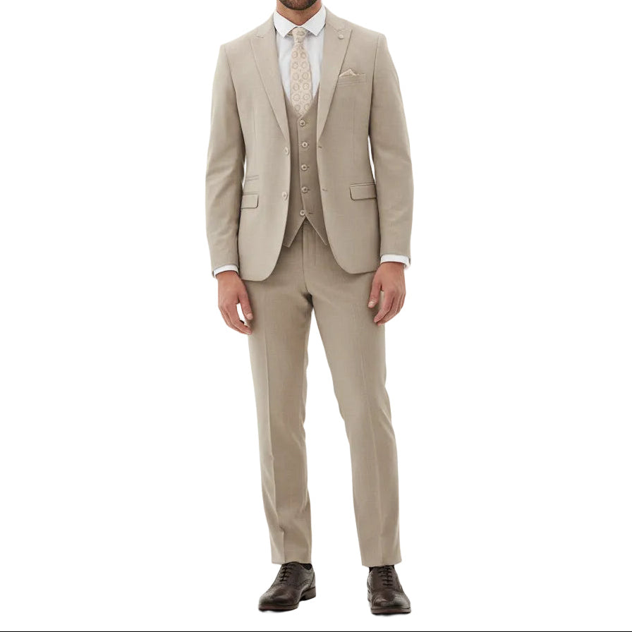 ceehuteey Men's Fashion three-piece Suit in Light Green Signature Notch Lapel Multiple Occasions Tuxedos For Wedding (Blazer+vest+Pants)