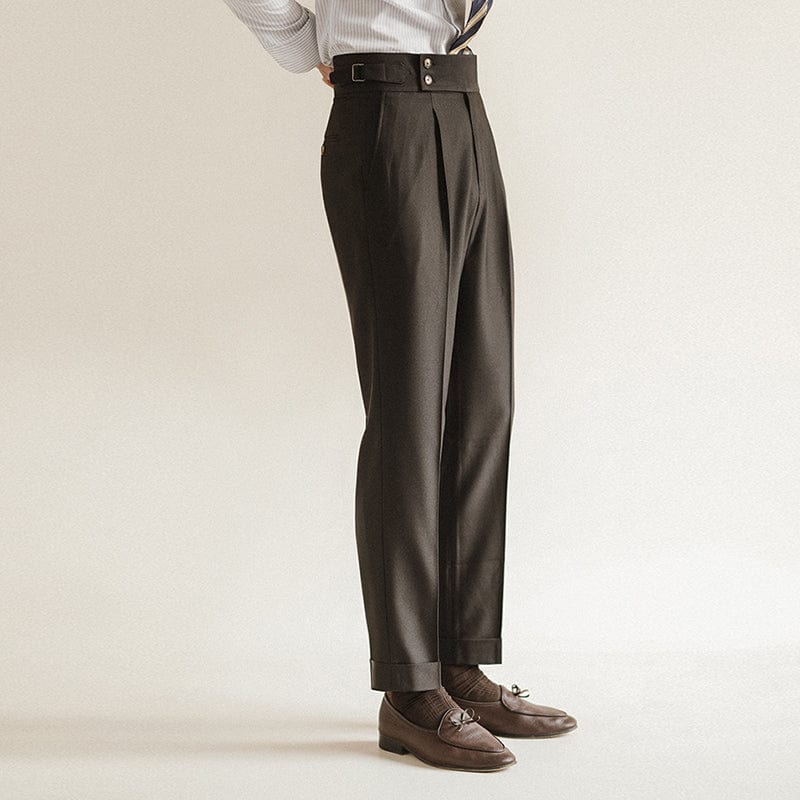 ceehuteey Men's Formal Gorg Trousers Fit Suitable For Attend Various Events