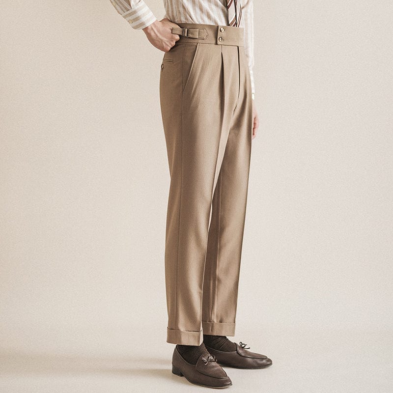 ceehuteey Men's Formal Gorg Trousers Fit Suitable For Attend Various Events