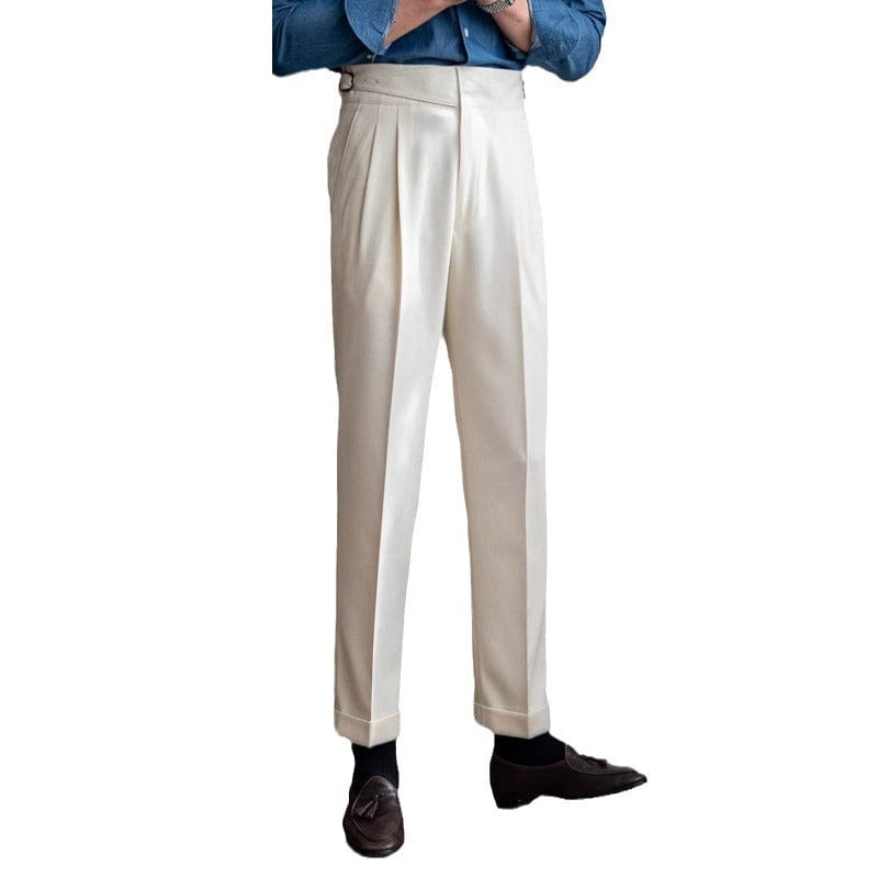 ceehuteey Men's Formal Gorg Trousers Fit Suitable For Attend Various Events