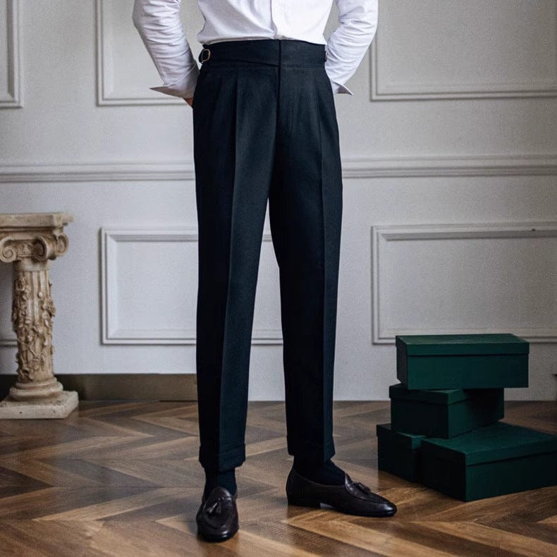 ceehuteey Men's Formal Gorg Trousers Fit Suitable For Attend Various Events