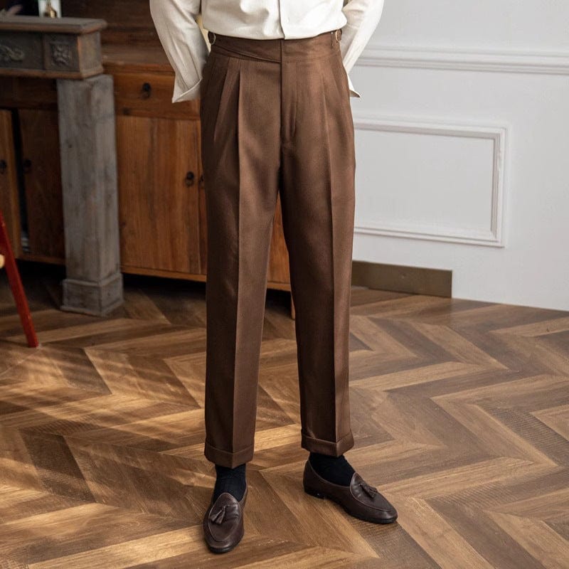 ceehuteey Men's Formal Gorg Trousers Fit Suitable For Attend Various Events