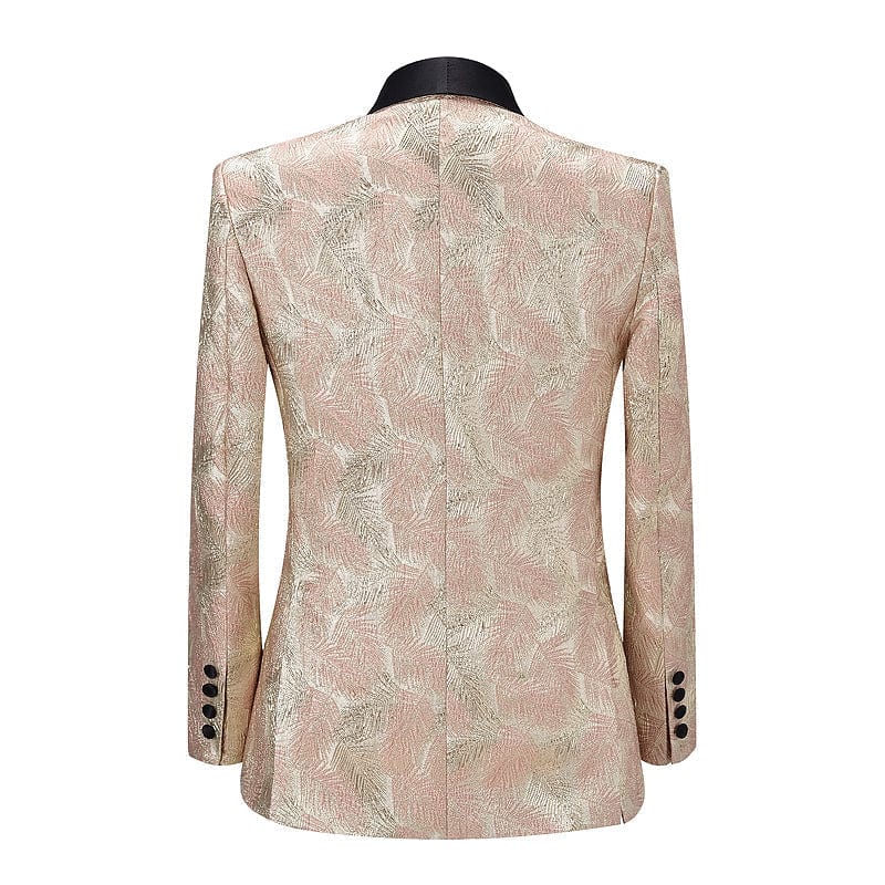 ceehuteey Men's Modern Fit 2 Piece Business Suit (Blazer+Pants)