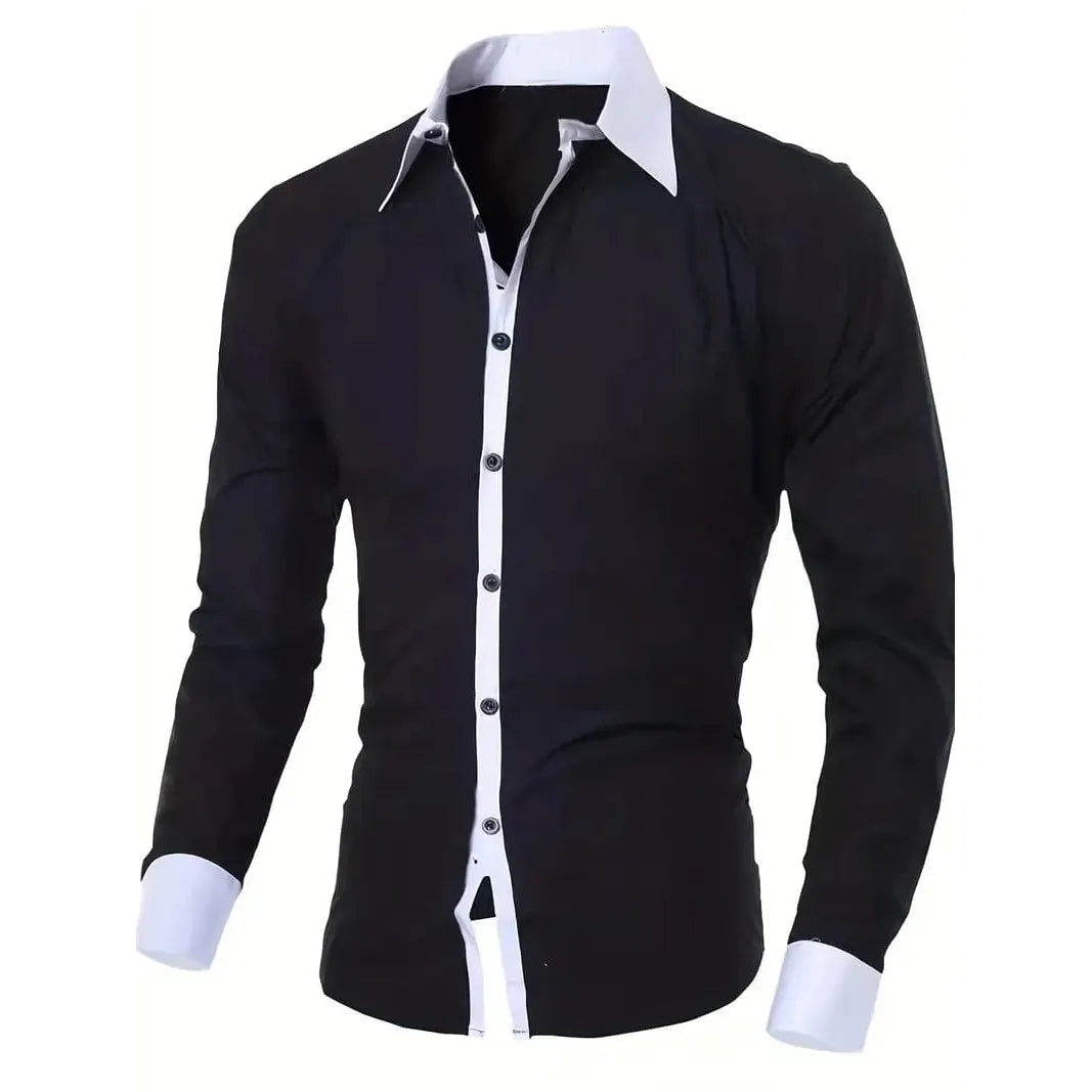 ceehuteey Men's Regular Fit Business Shirts