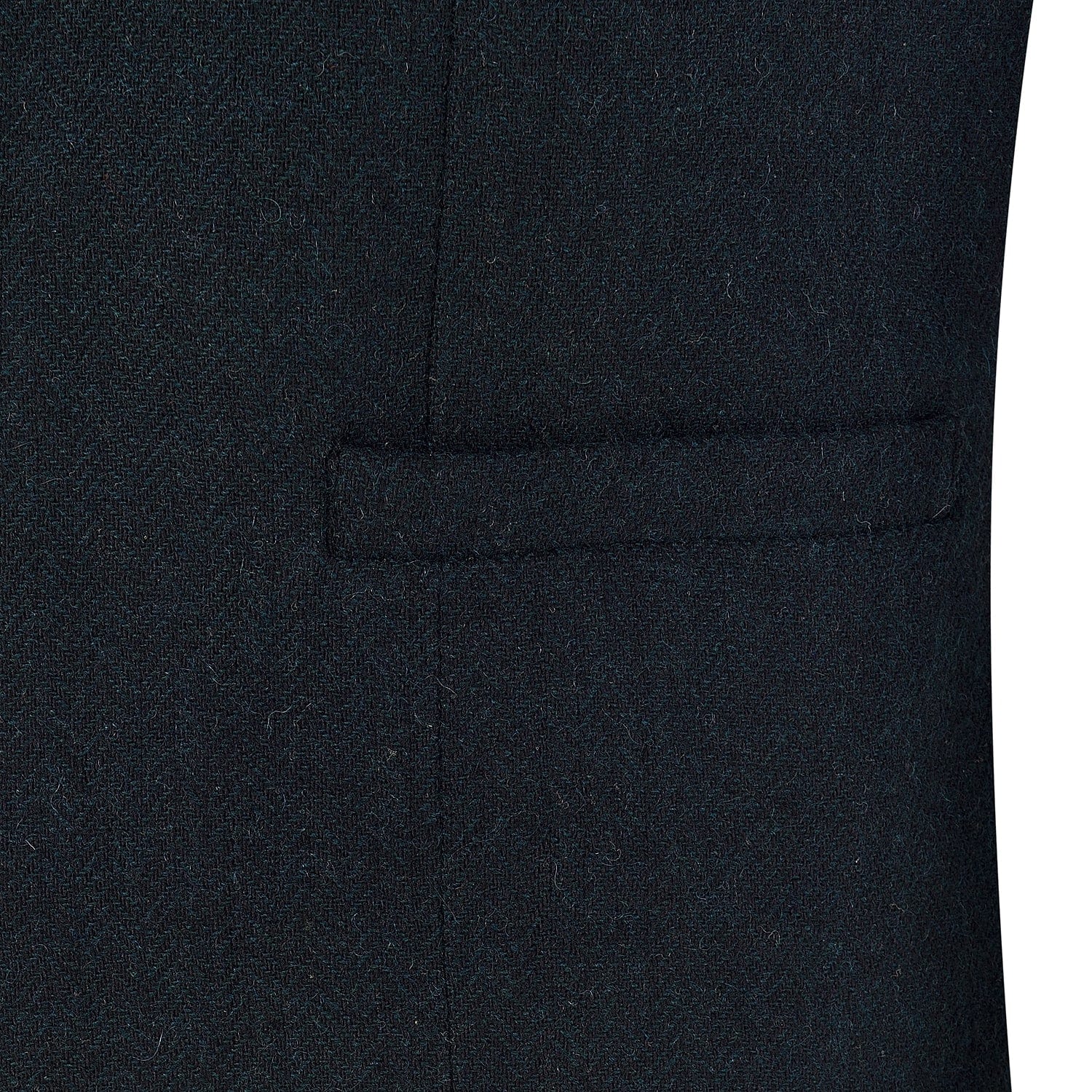 ceehuteey Men's Tweed Herringbone Paneled Satin Vest Slim Fit Waistcoat