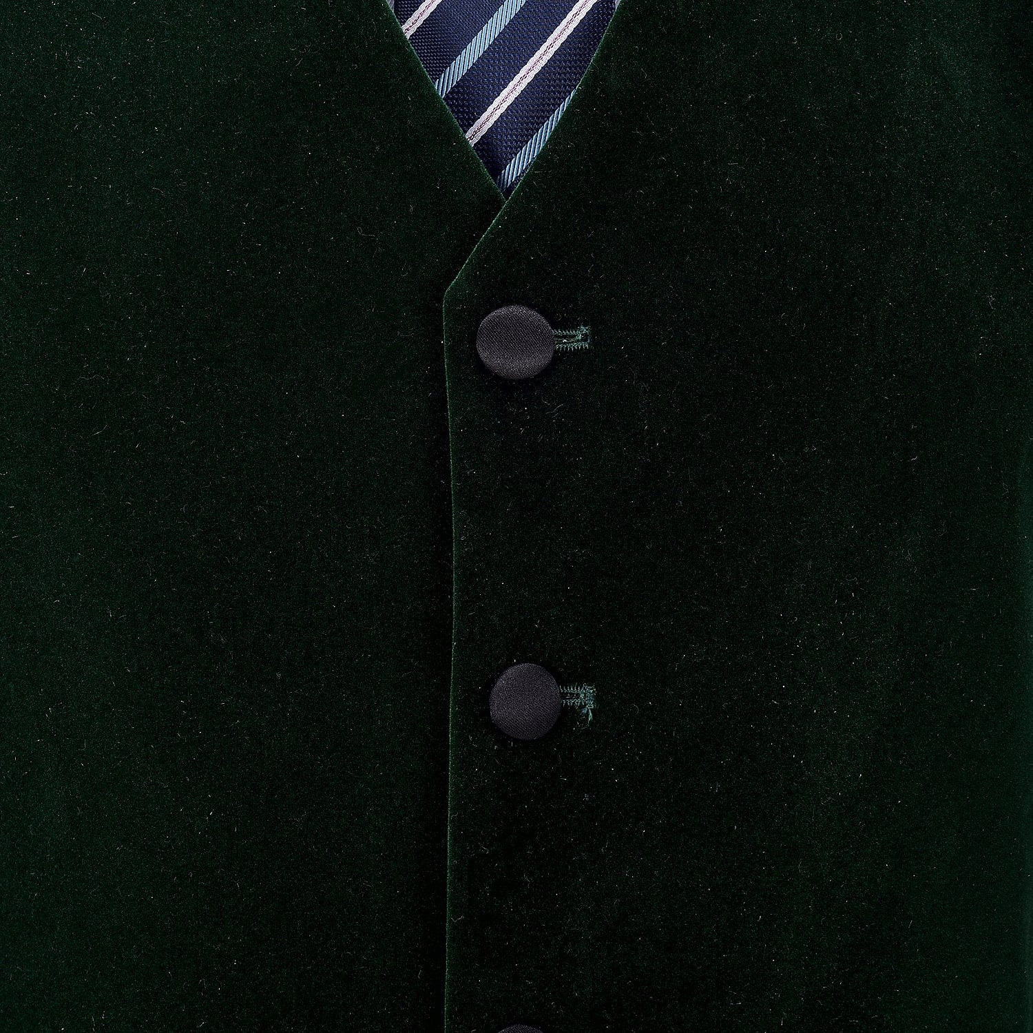 ceehuteey Men's Velvet V Neck Waistcoat For Wedding Party