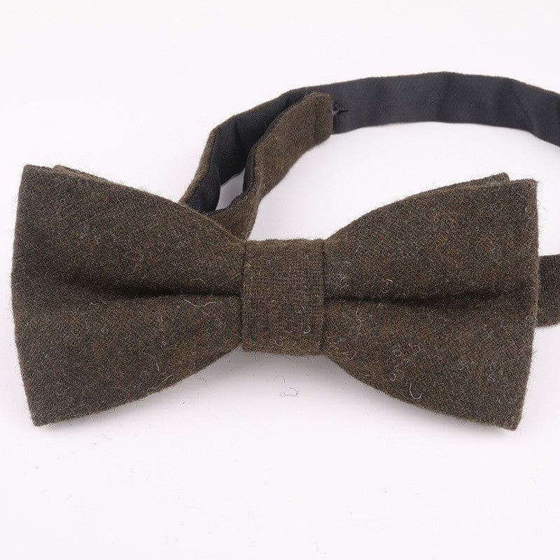 ceehuteey Men's Vintage Classical Herringbone Formal Bow Tie