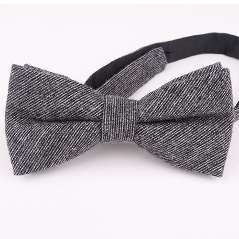 ceehuteey Men's Vintage Classical Herringbone Formal Bow Tie