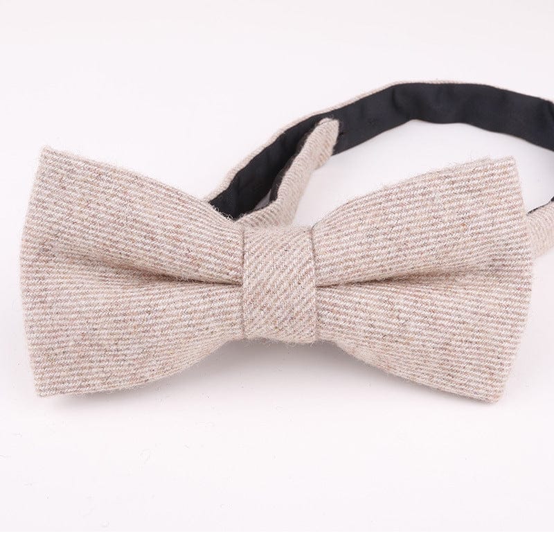 ceehuteey Men's Vintage Classical Herringbone Formal Bow Tie