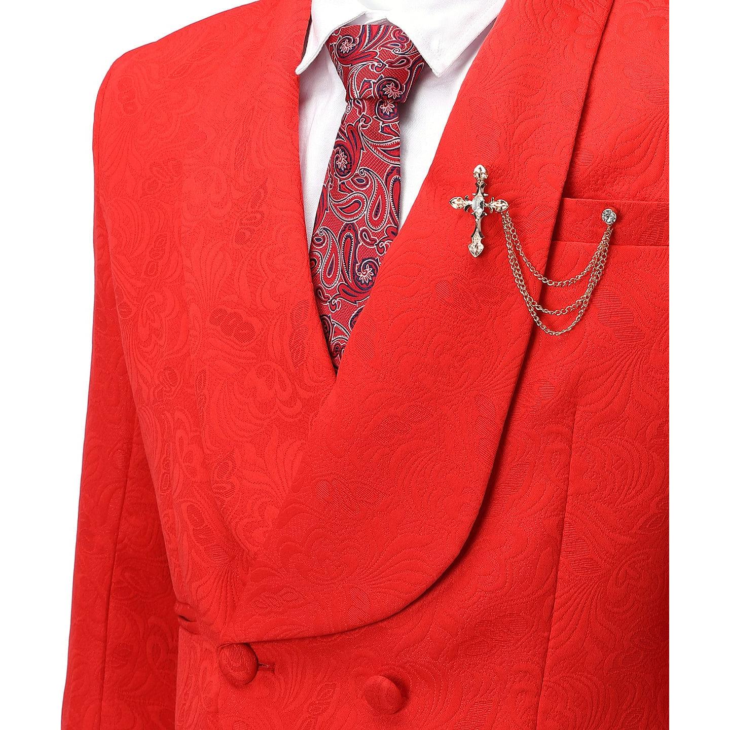 ceehuteey Mens 2 Piece Tuxedo Suits Slim Fit Casual Suit Blazer